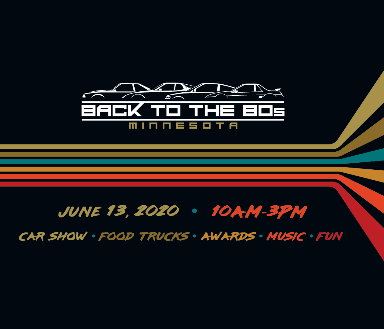 Back to the 80's - 2020 // Car Show & Food Truck Rally