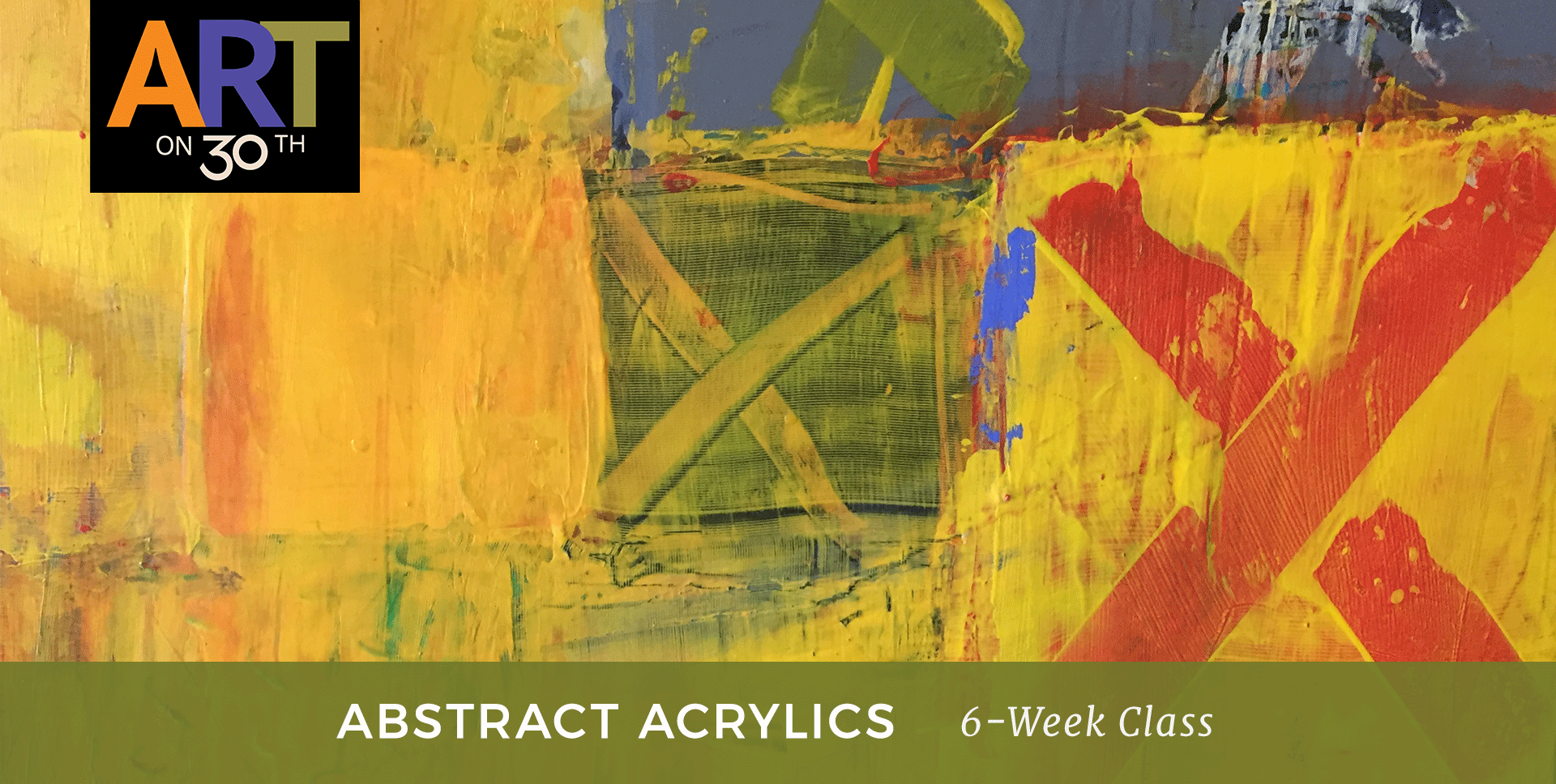 WED - Intro to Abstract Acrylic Painting with Kristen Ide