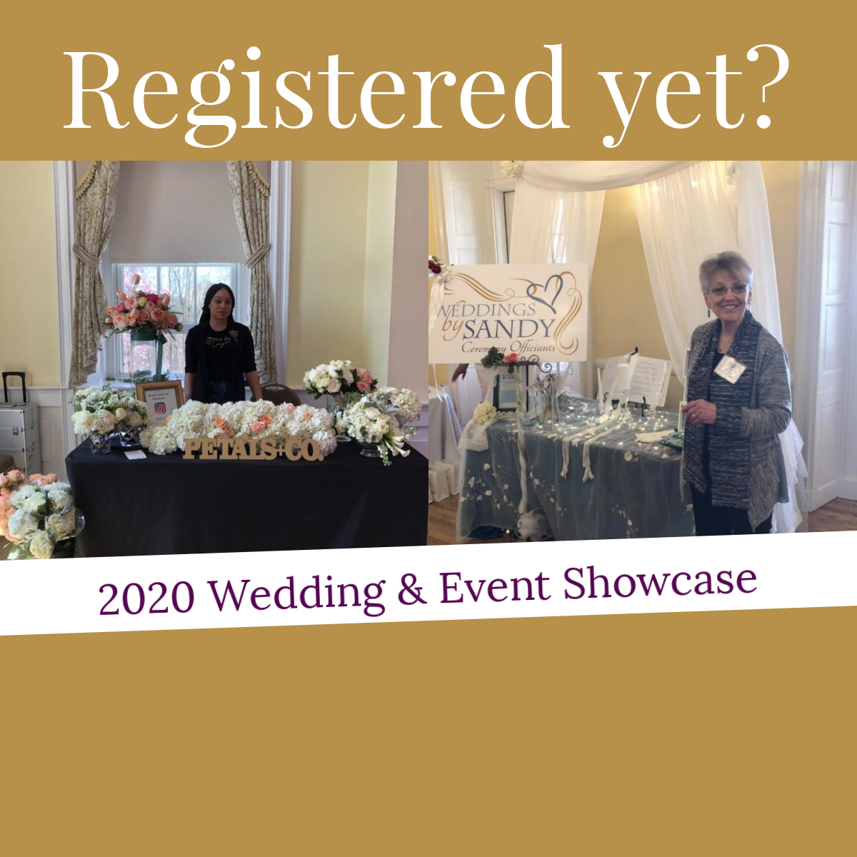 2020 Wedding & Event Showcase - Vendor Registration