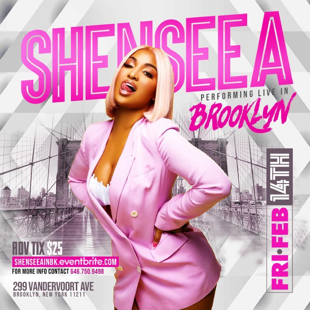 SHENSEEA LIVE IN BROOKLYN VALENTINES NIGHT