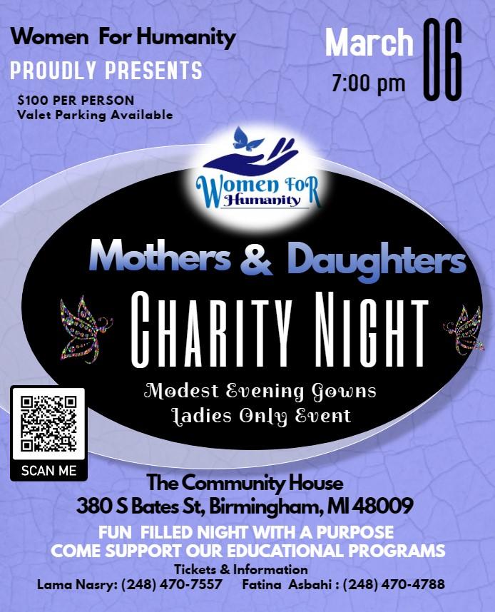 Mothers & Daughters Charity Night