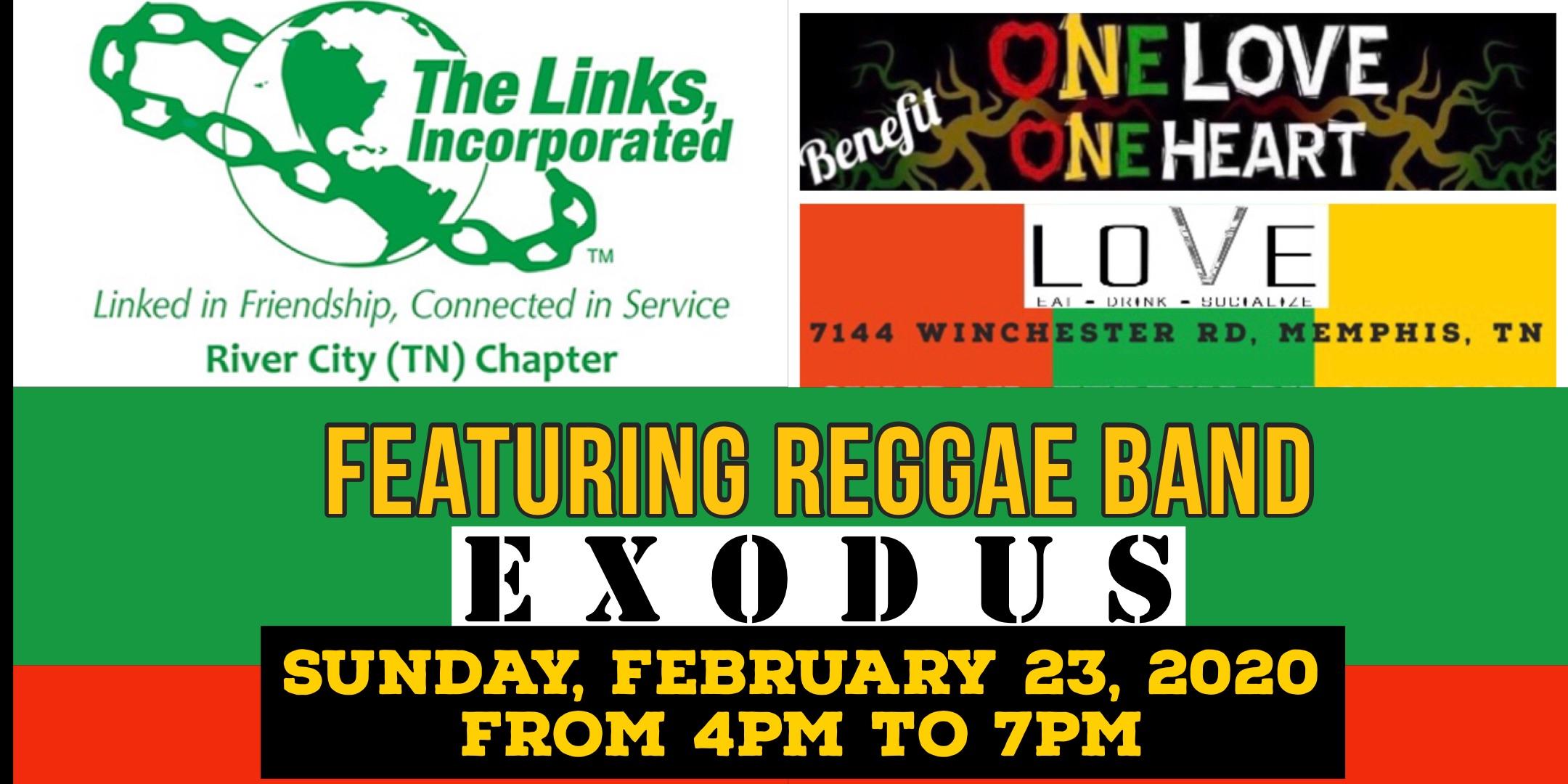 One Love, One Heart Reggae Benefit Concert presented by the River City Chapter of The Links, Incorporated