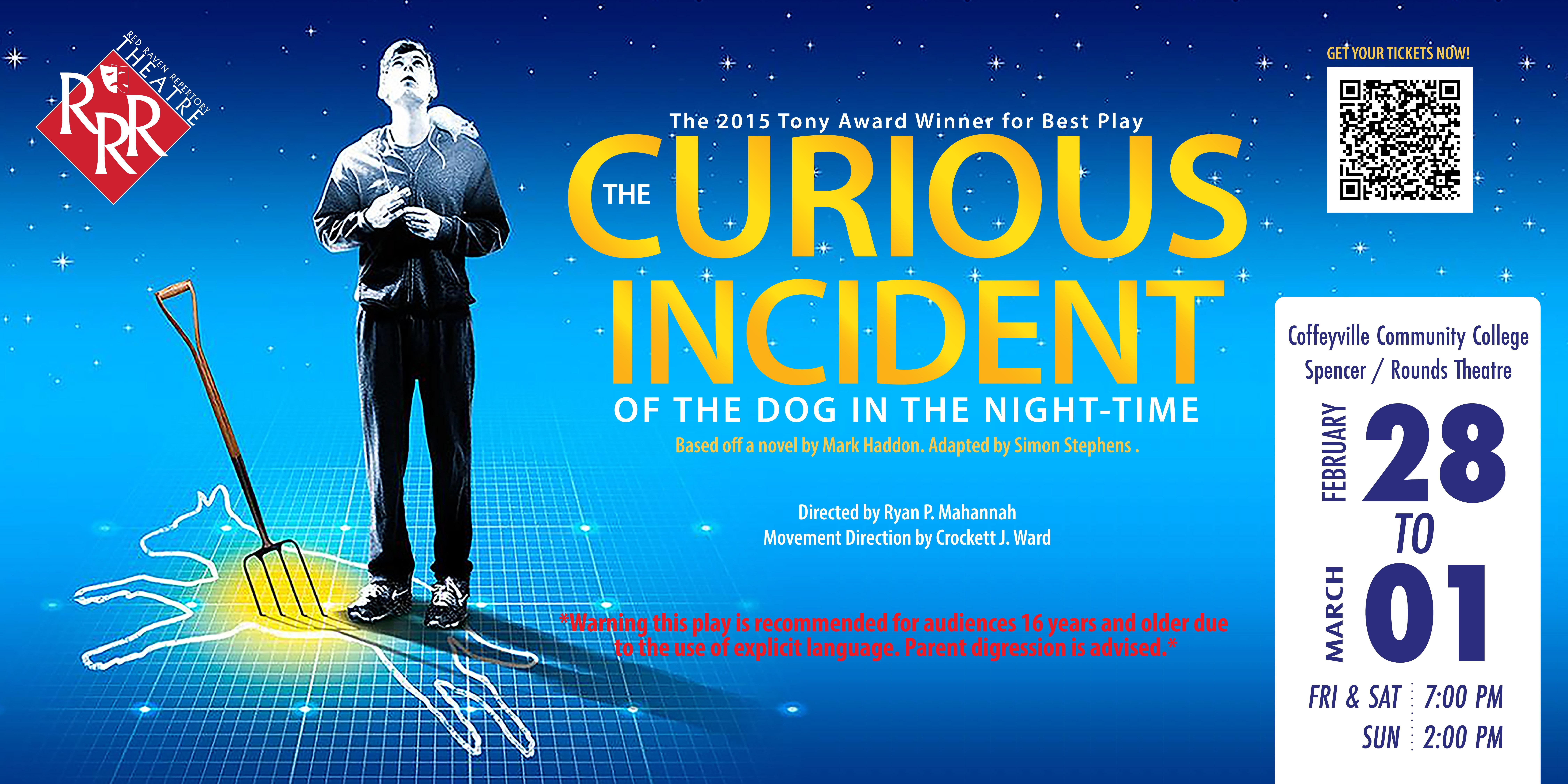 RRR Theatre Presents- The Curious Incident of the Dog in the Night-Time