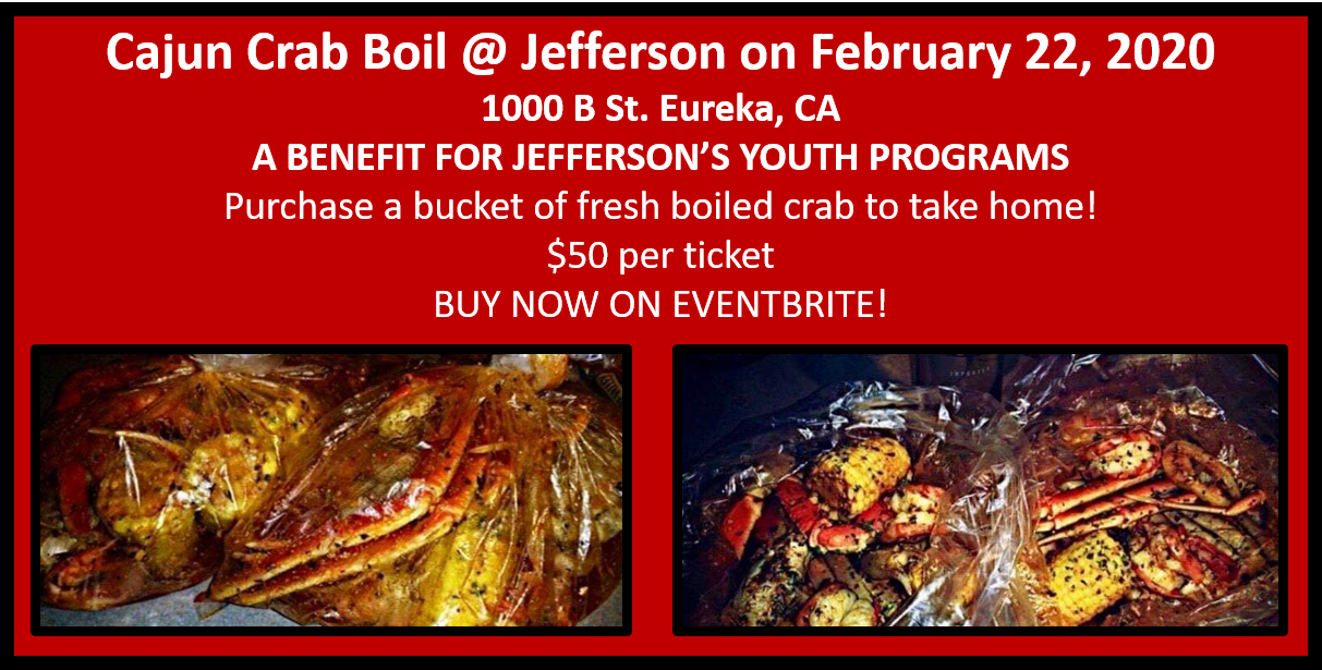 Cajun Crab Boil @ Jefferson - Youth Programs Benefit - February 22, 2020