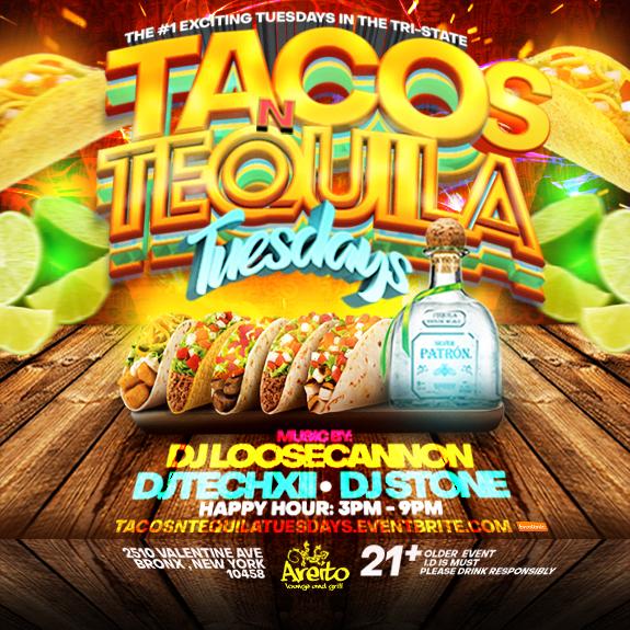 TACOS N TEQUILA TUESDAYS