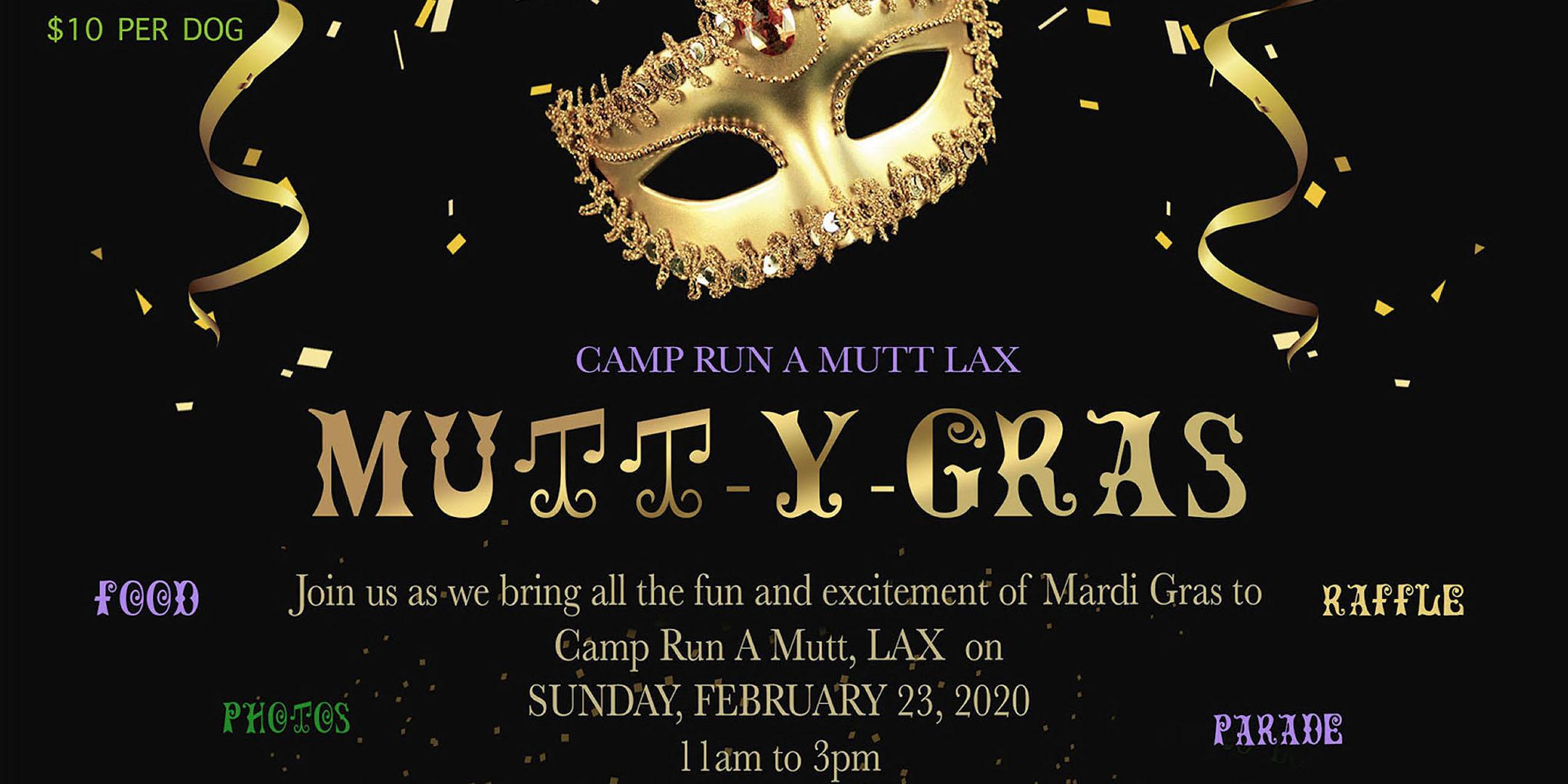 Mutt-y Gras Pet Event