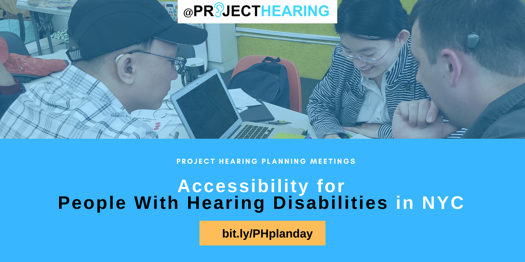 Planning Meeting | Events + workshops for people with hearing disabilities.