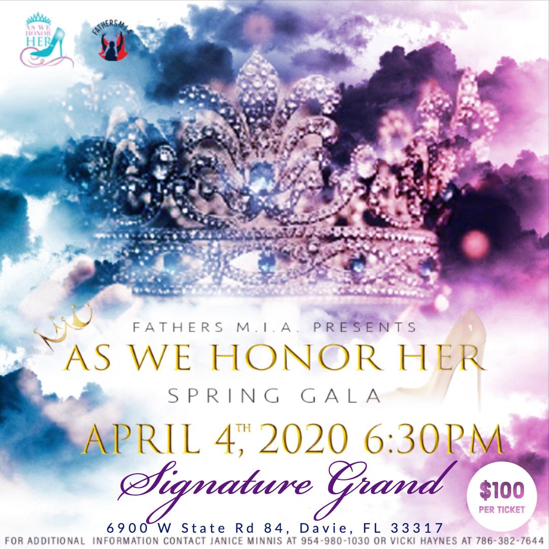 As We Honor Her Annual Spring Gala