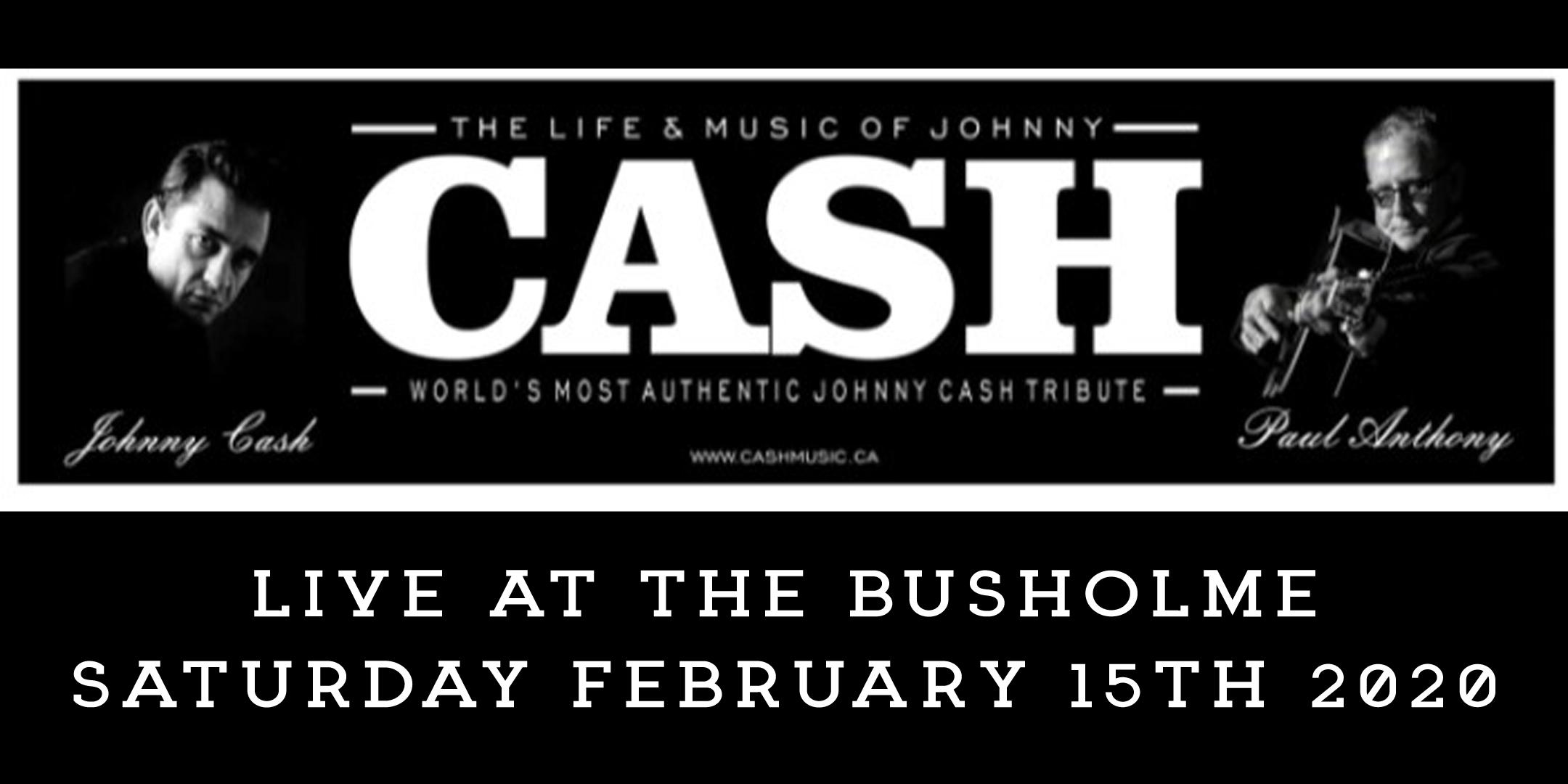 Johnny Cash Tribute Featuring Paul Anthony Matinee