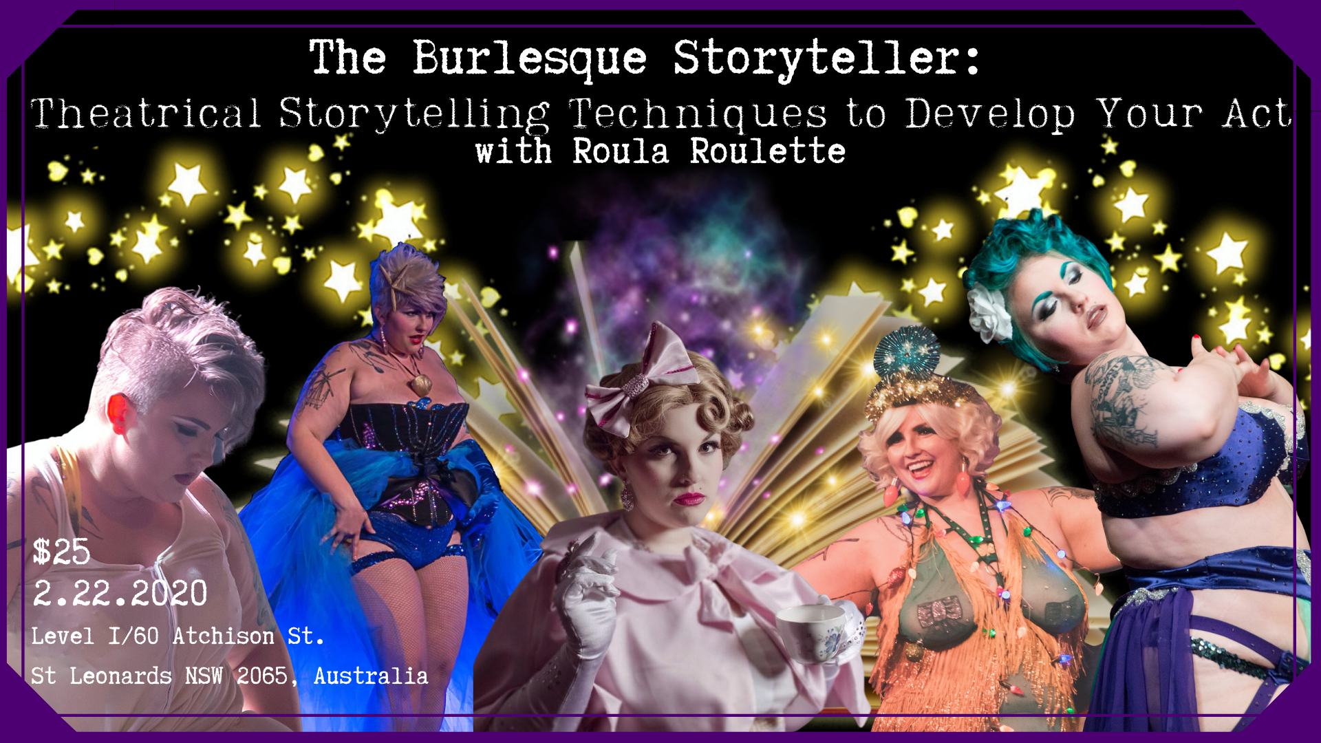 The Burlesque Storyteller: Using Theatrical Storytelling Techniques 