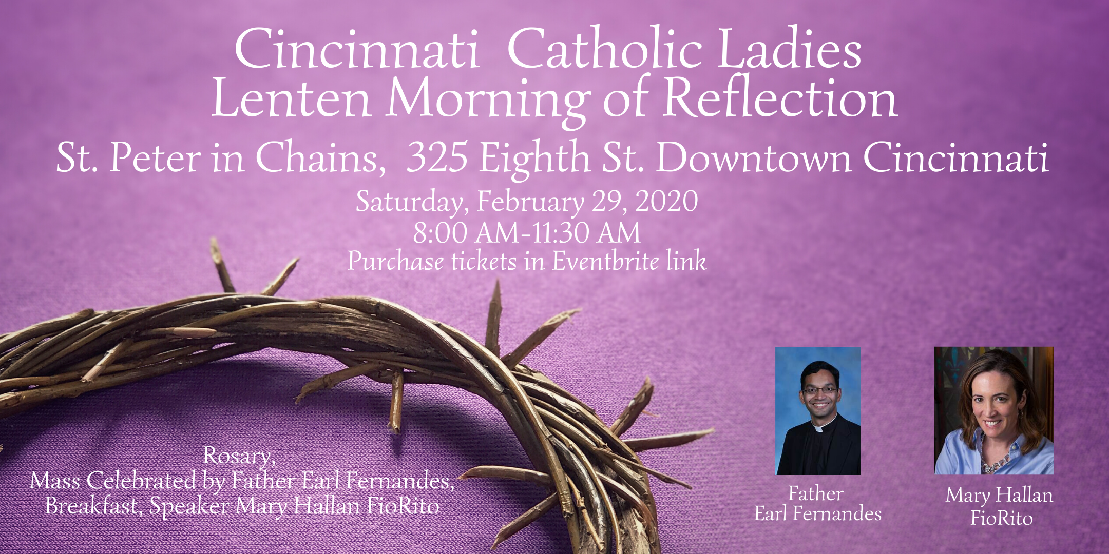 Cincinnati Catholic Ladies Lenten Morning of Reflection