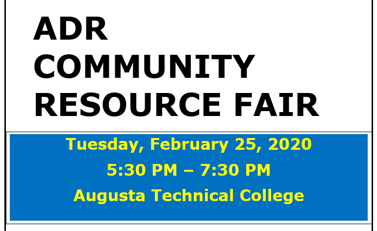 ADR Community Resource Fair