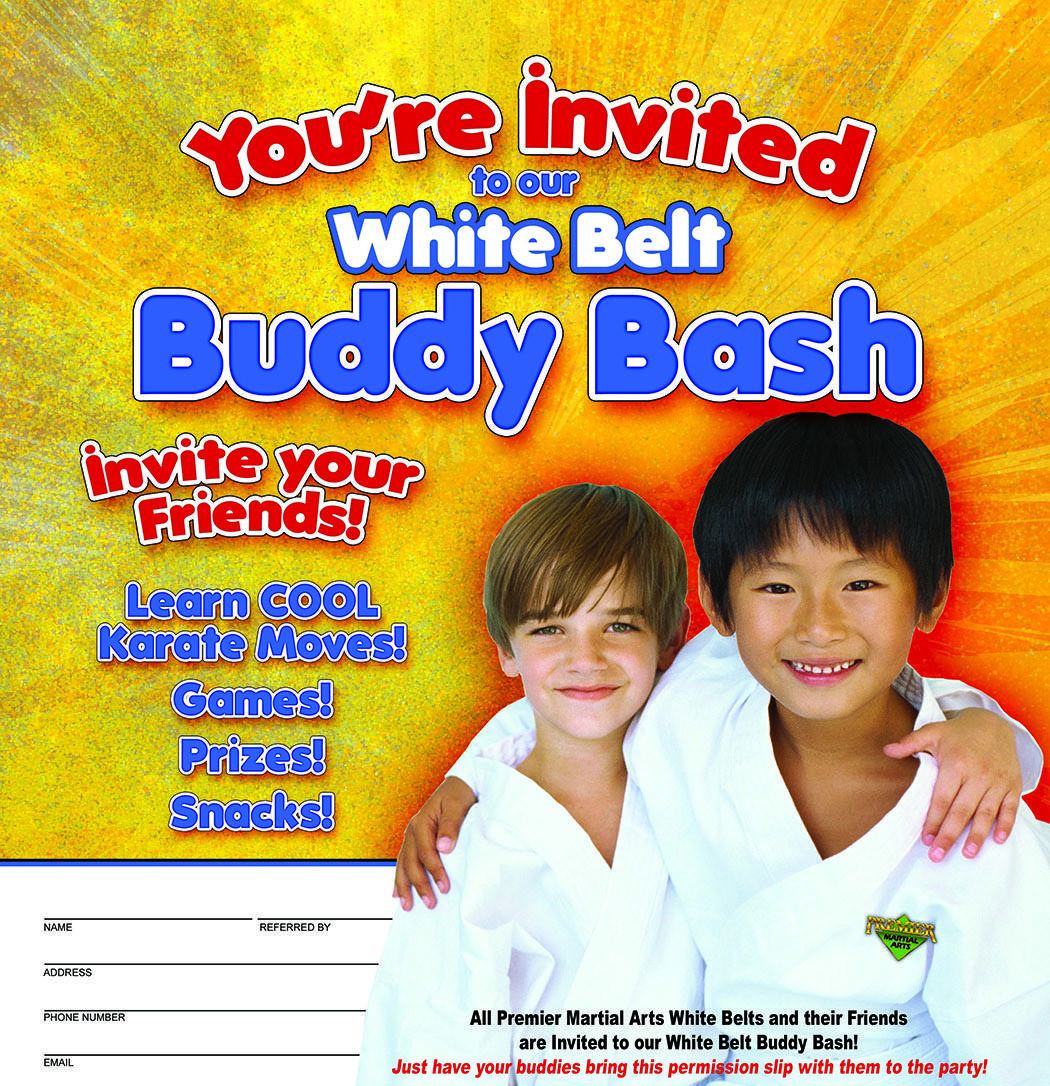 White Belt Buddy Bash!