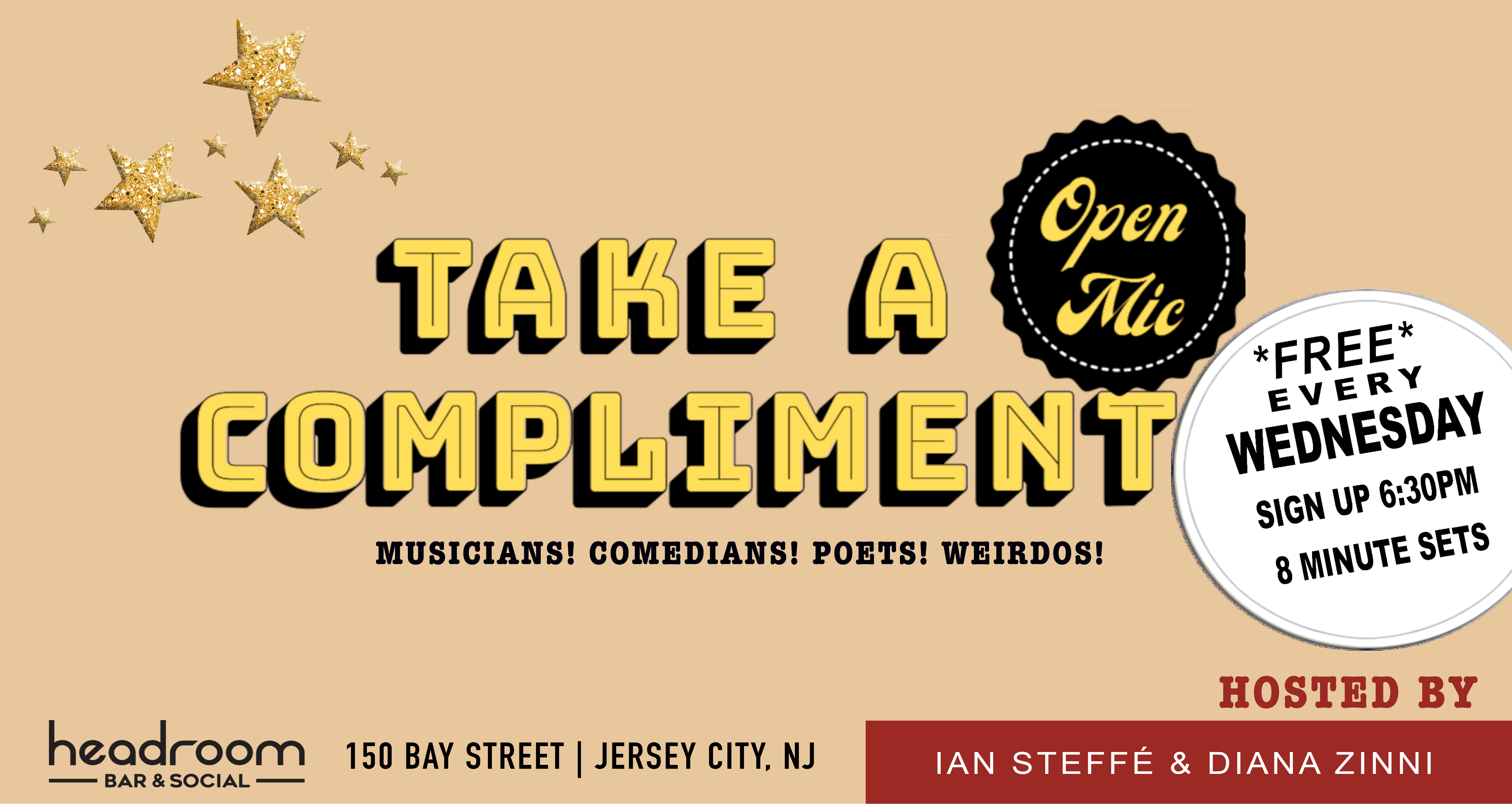 Take A Compliment: Jersey City Open Mic