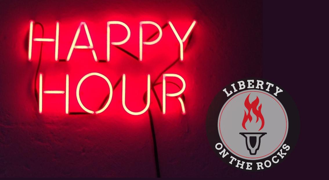 Advocating for liberty happy hour!