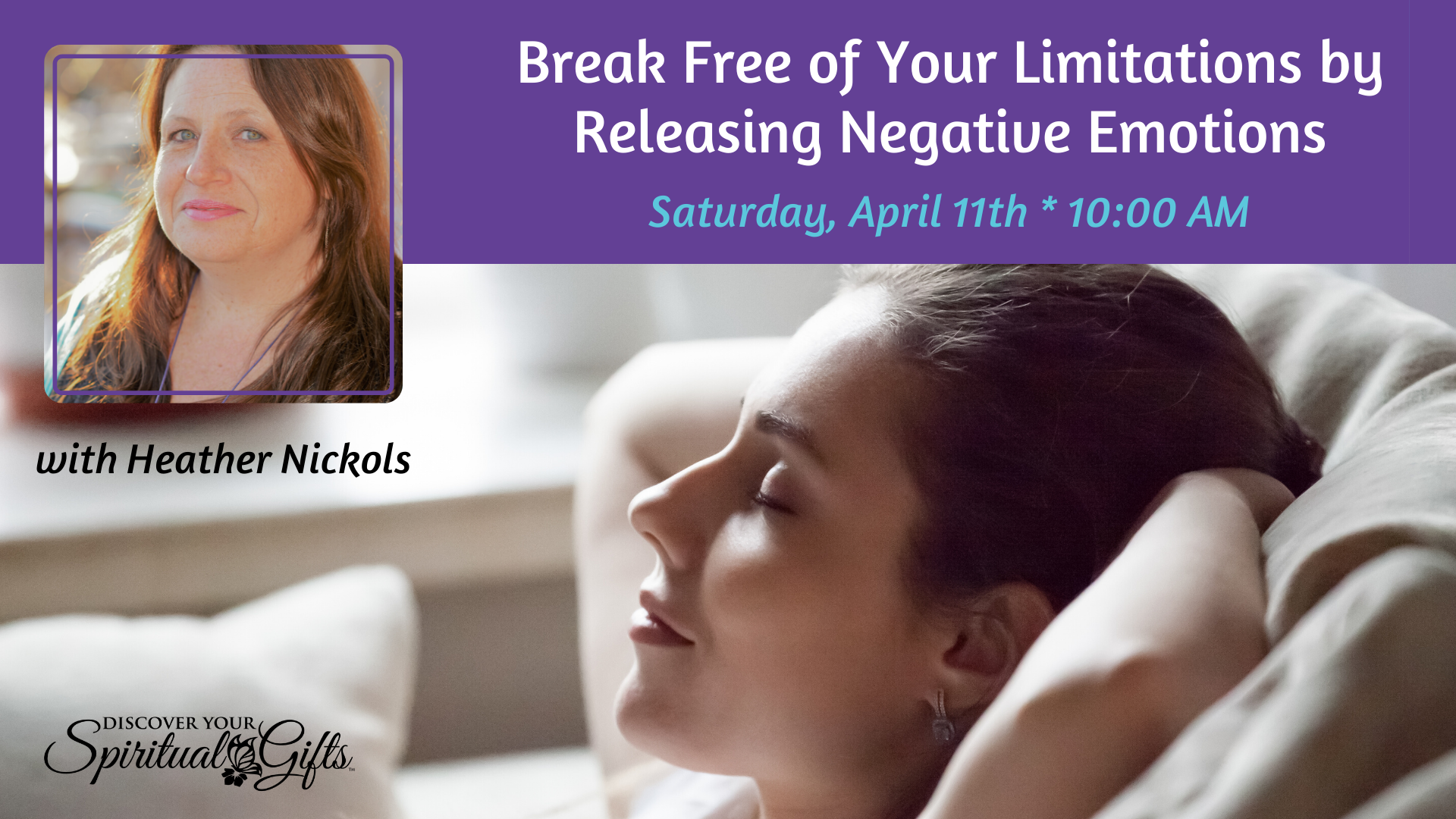 [ONLINE] Break Free of Your Limitations by Releasing Negative Emotions