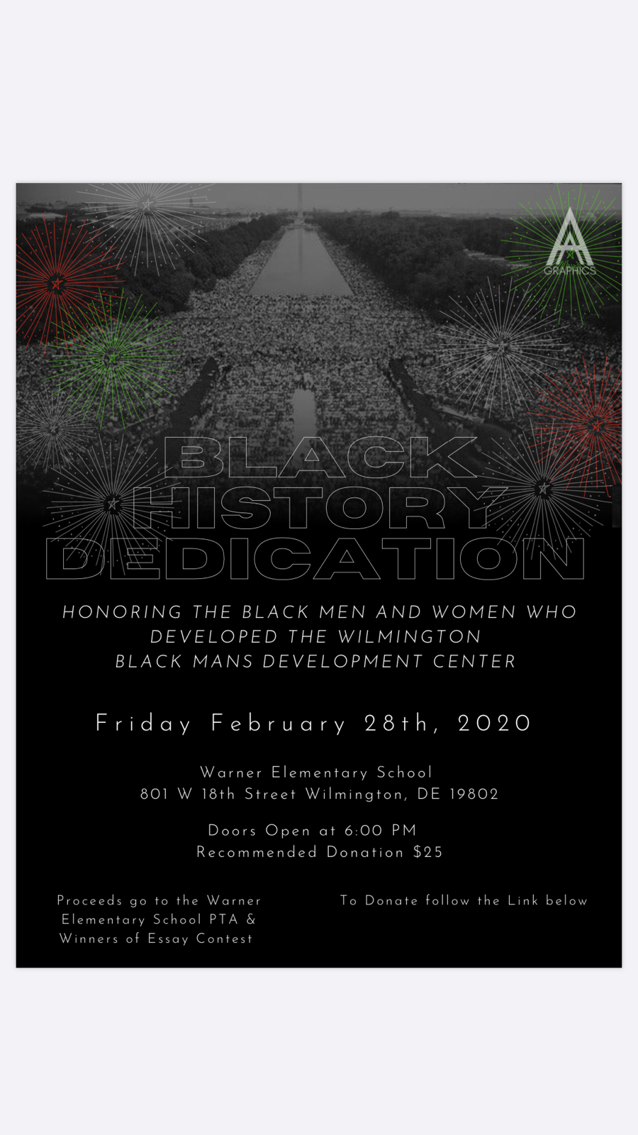 Black History Dedication: Black Mans Development Center
