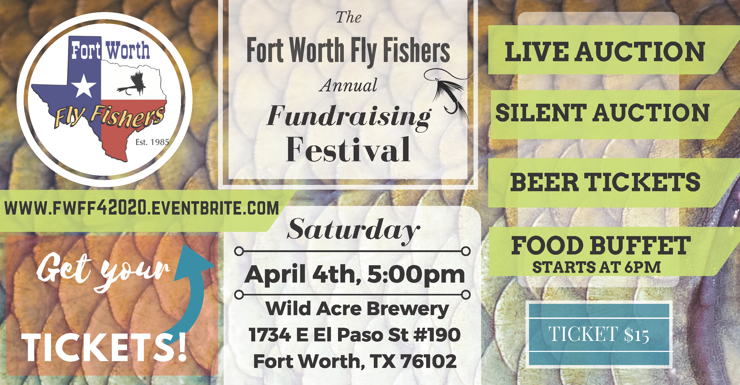 Fort Worth Fly Fishers Fundraising Festival 2020