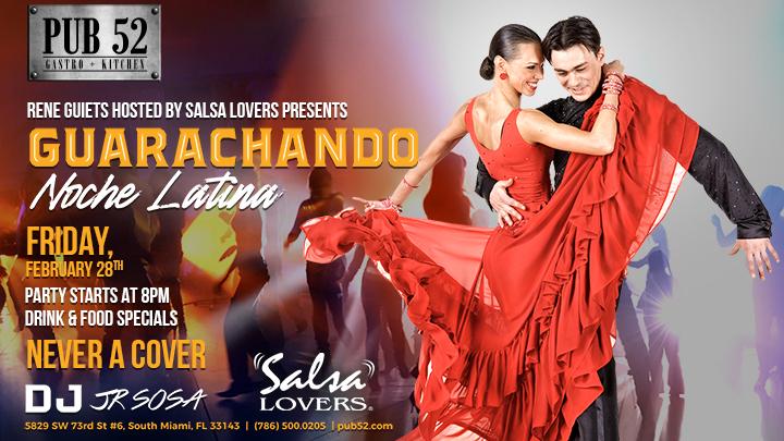 Guarachando Noche Latina with Salsa Lovers! Dance all night with us :)