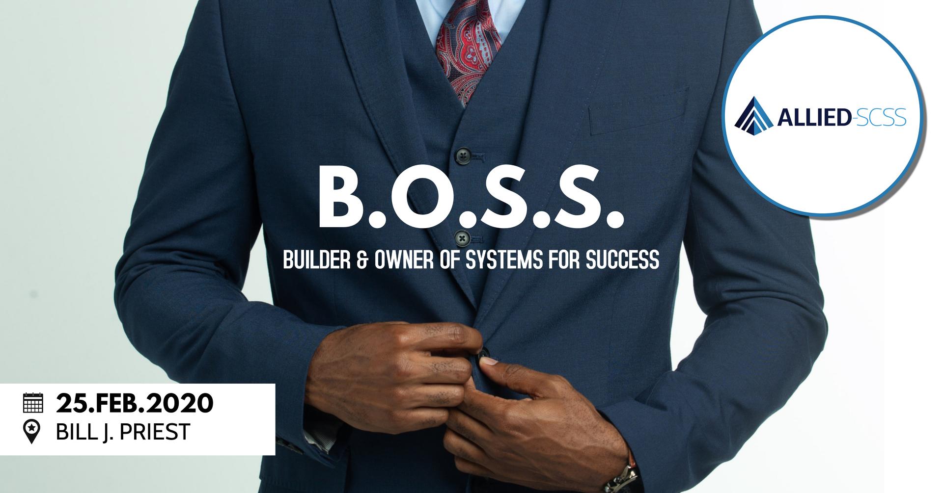 Follow The Blueprint Series: How To Be A B.O.S.S.