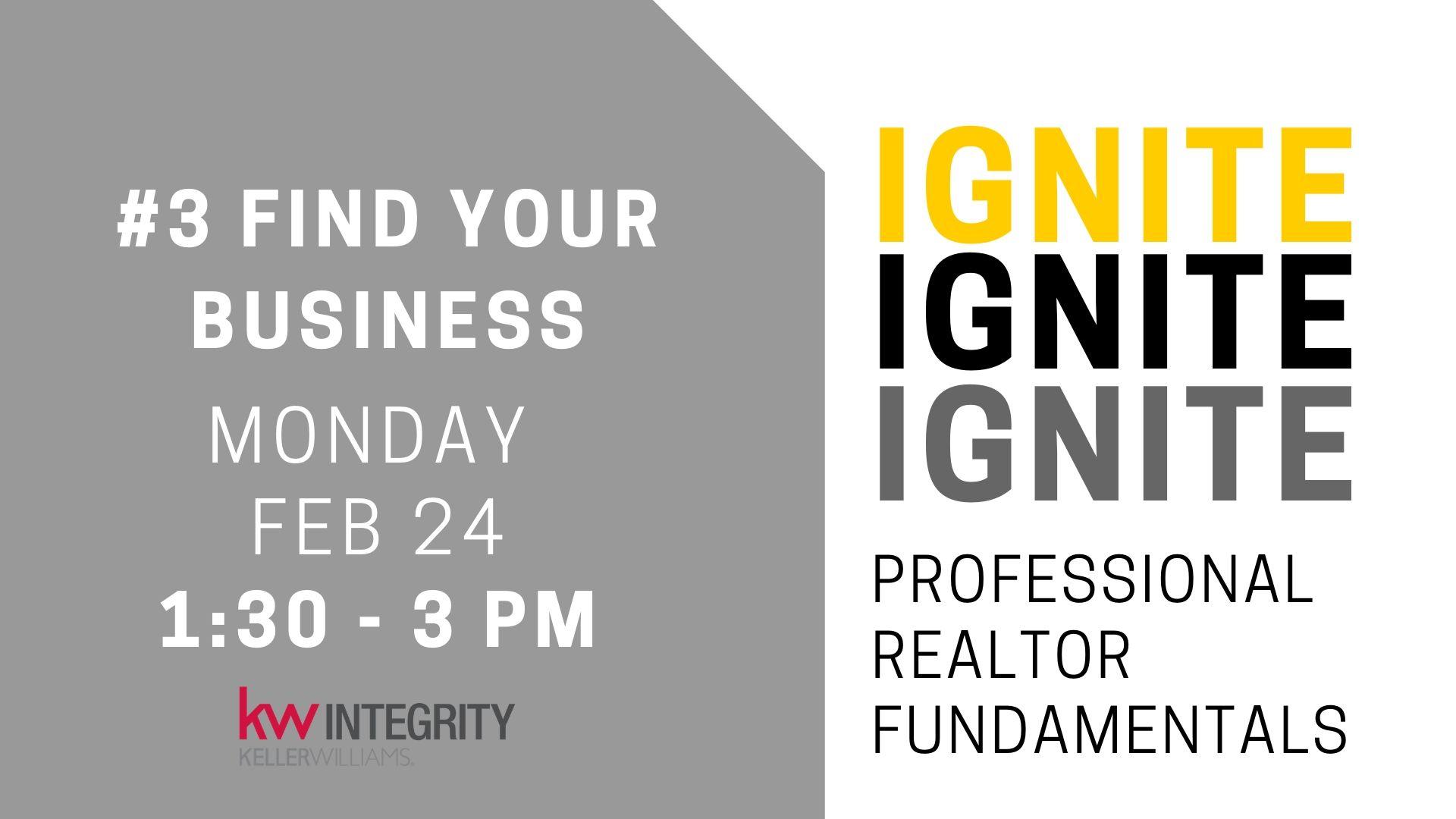 IGNITE: Find Your Business