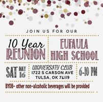 Eufaula High School Class Of 2010 Ten Year Reunion Tickets Sat