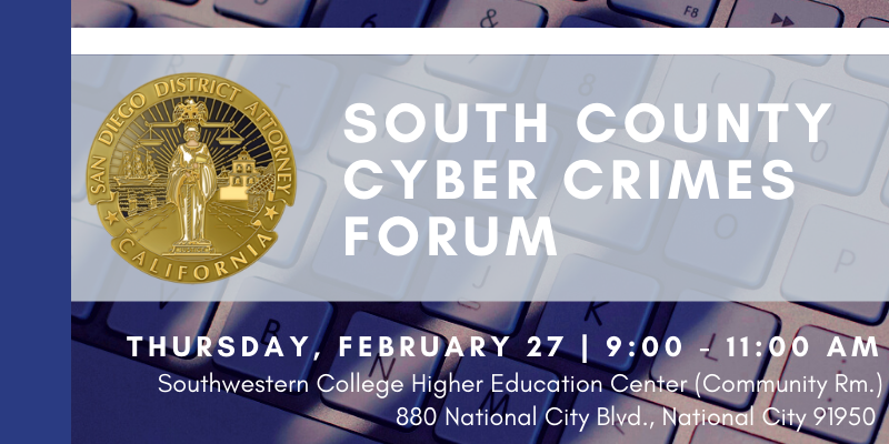 South County Cyber Crimes Forum