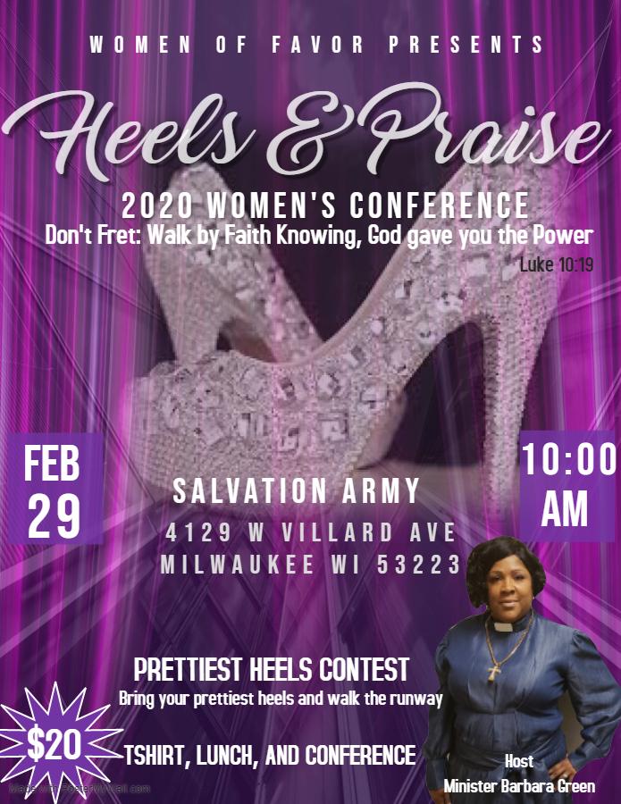 Heels & Praise 2020 Women's conference