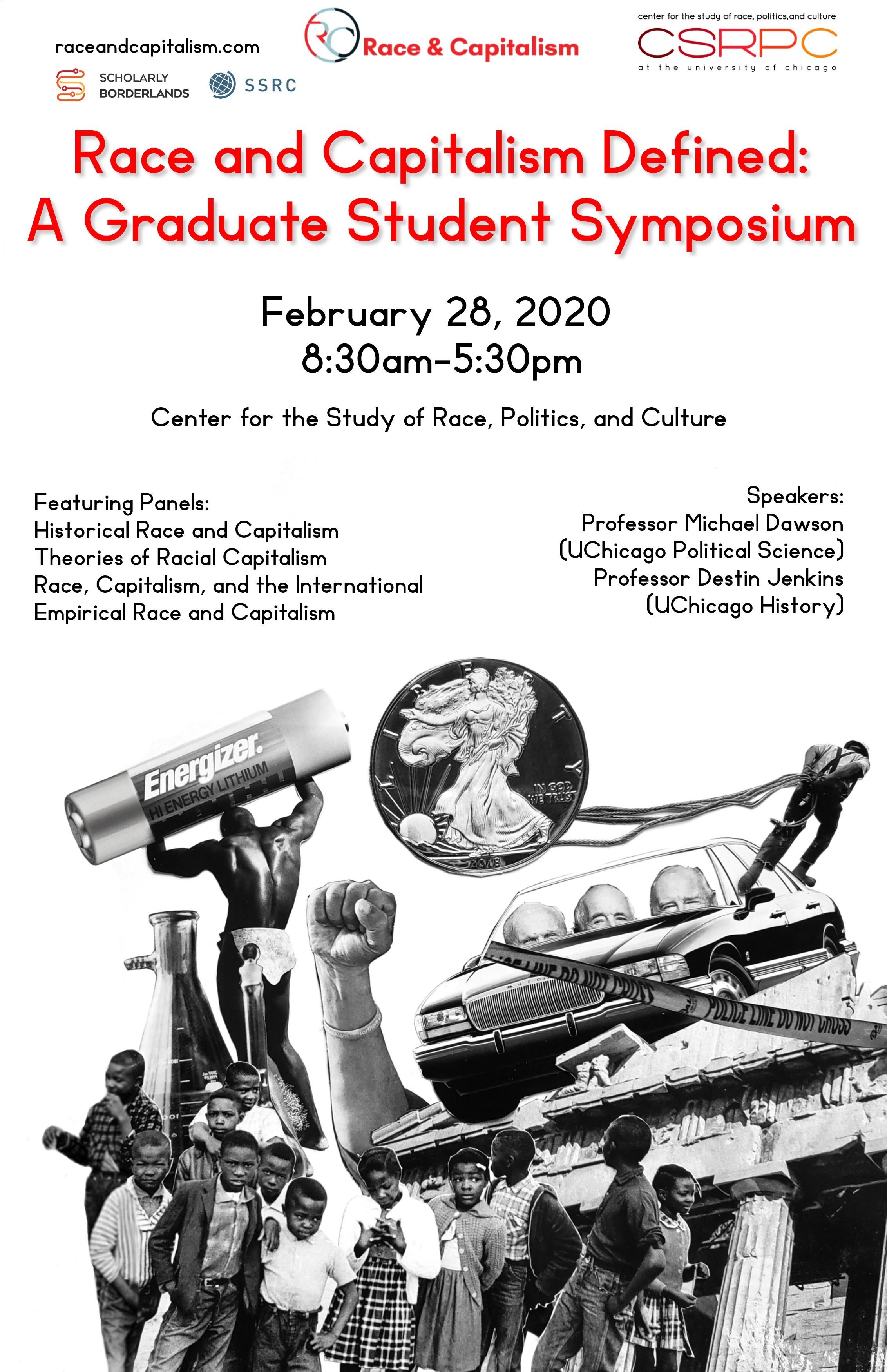 Race and Capitalism Defined: A Graduate Student Symposium