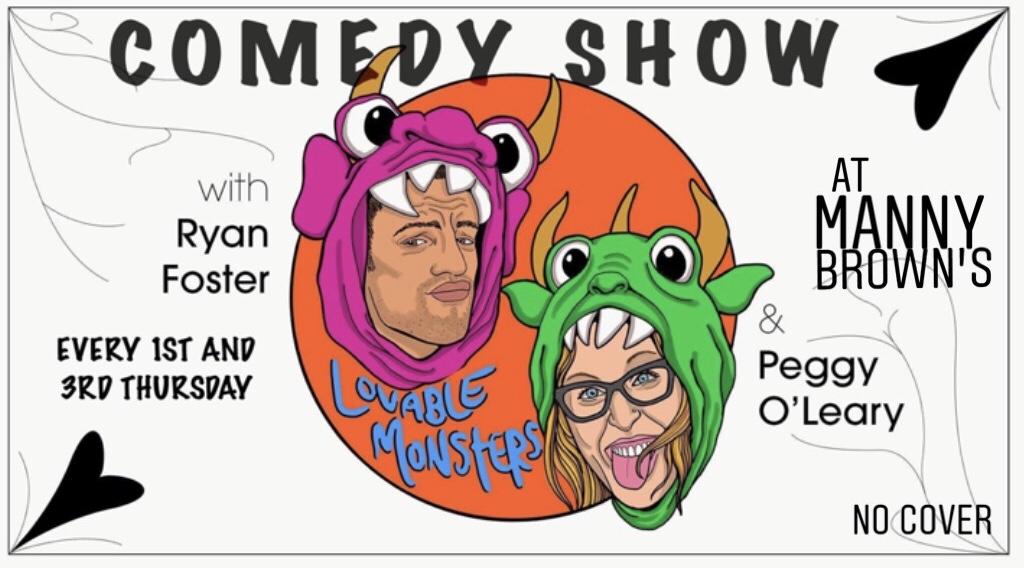 Lovable Monsters & Friends Comedy Show; 2/20