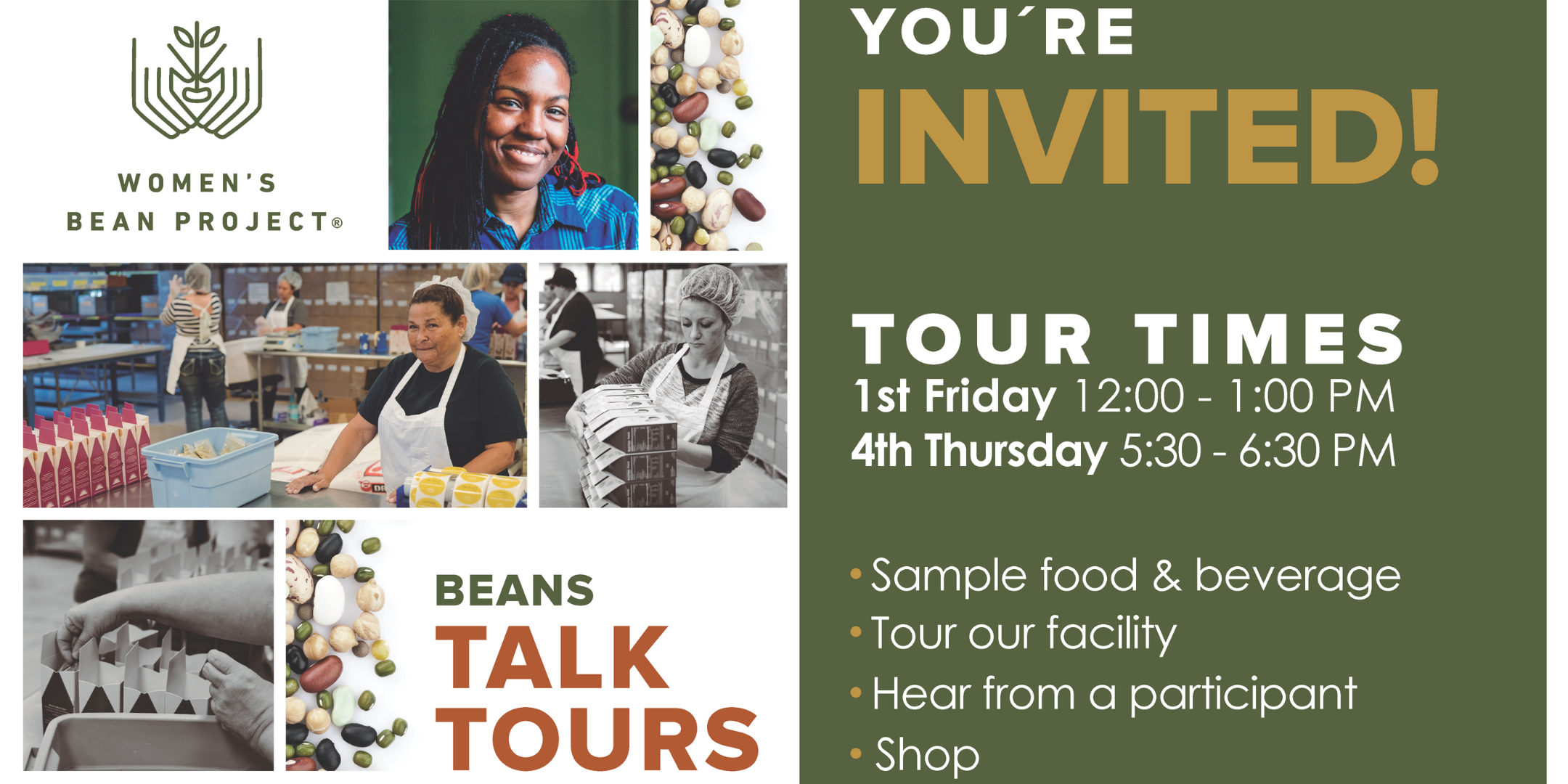 Women's Bean Project Tour - FREE