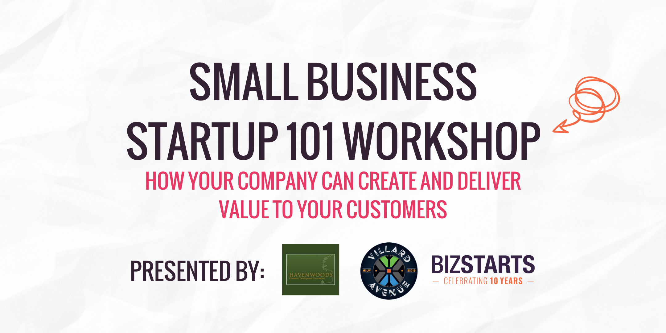 Small Business Startup 101 workshop