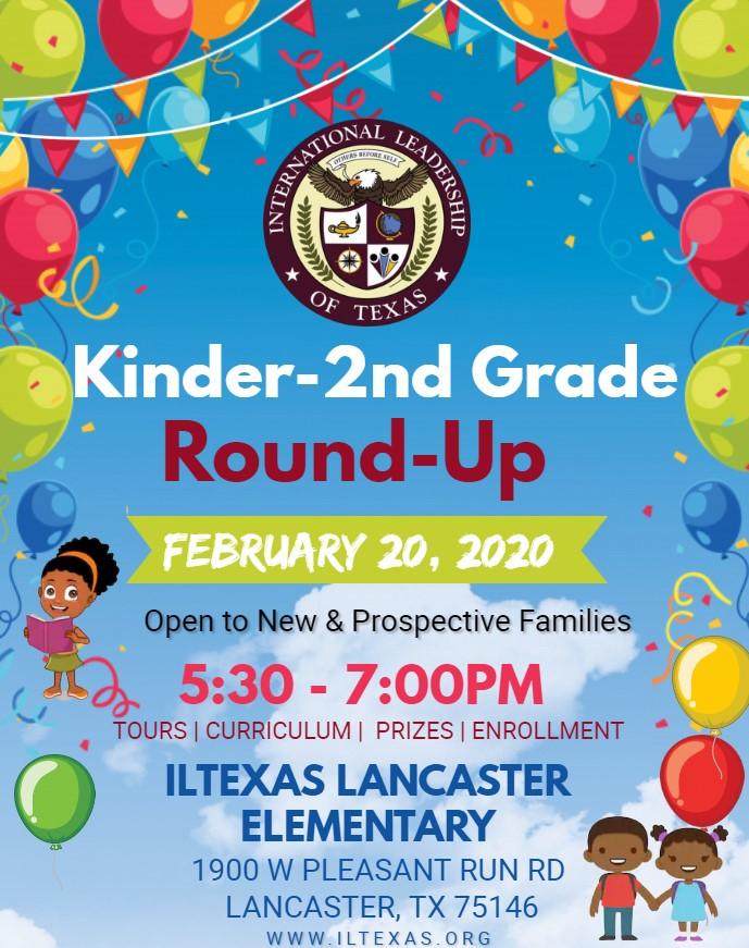 K-2nd Grade Round-Up, ILTexas Lancaster K-8