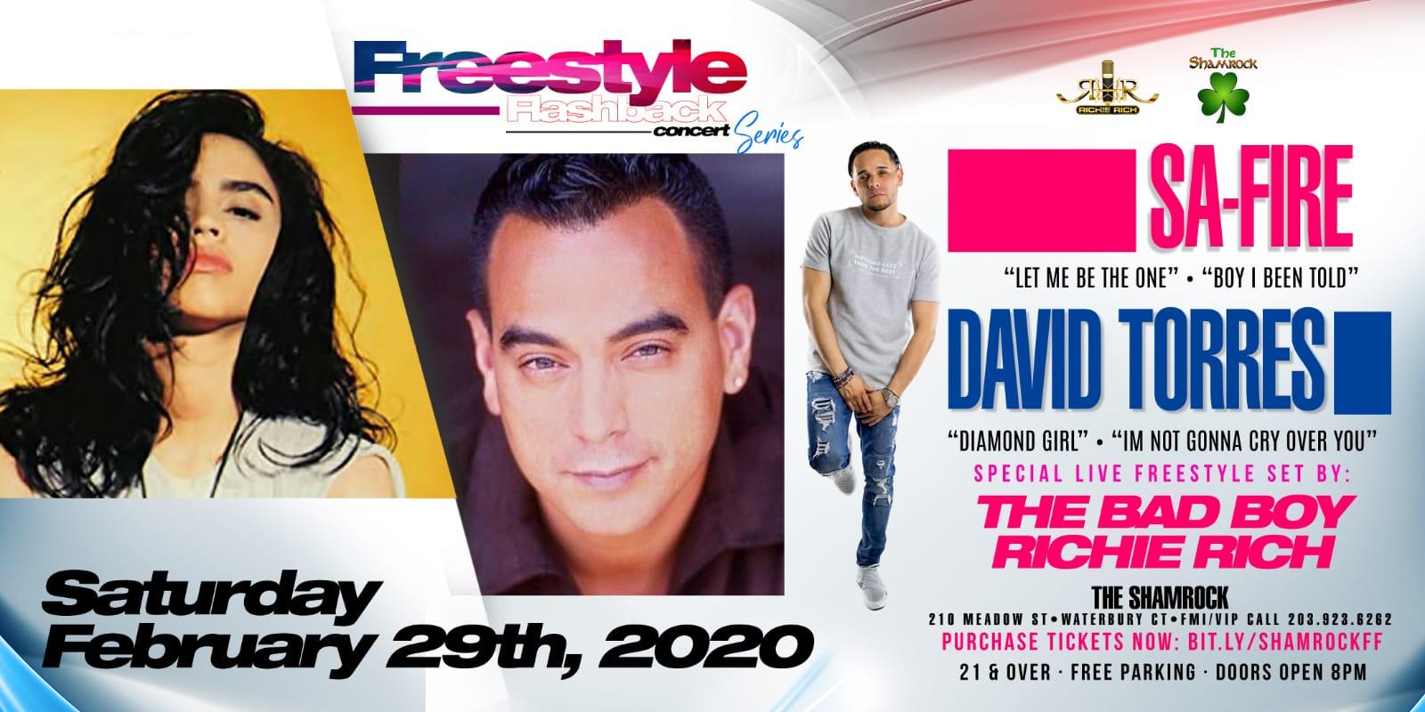 Freestyle Flashback Concert Series with Sa-Fire & David of Nice & Wild