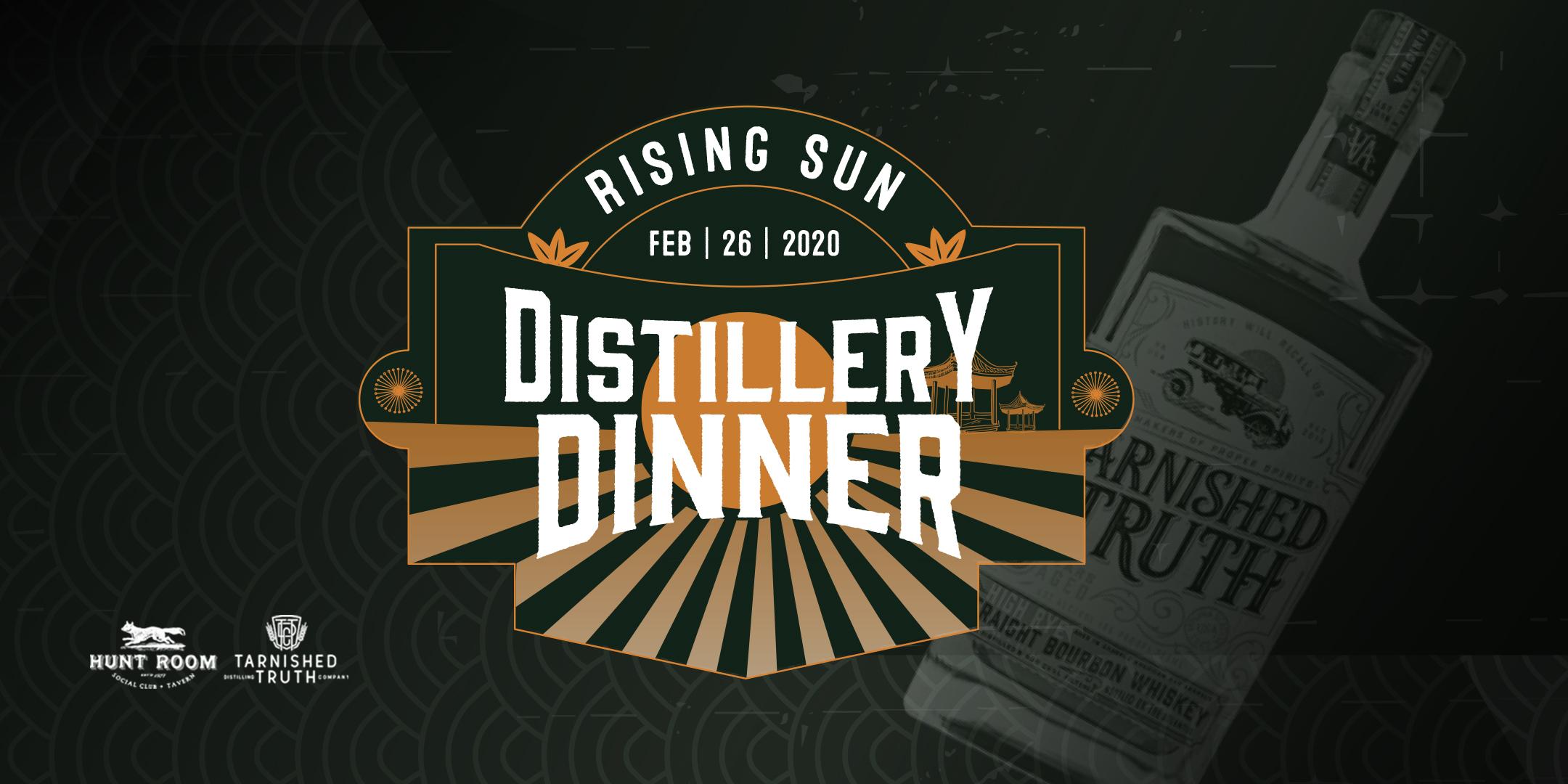 Japanese Distillery Dinner featuring Tarnished Truth Distilling Co.
