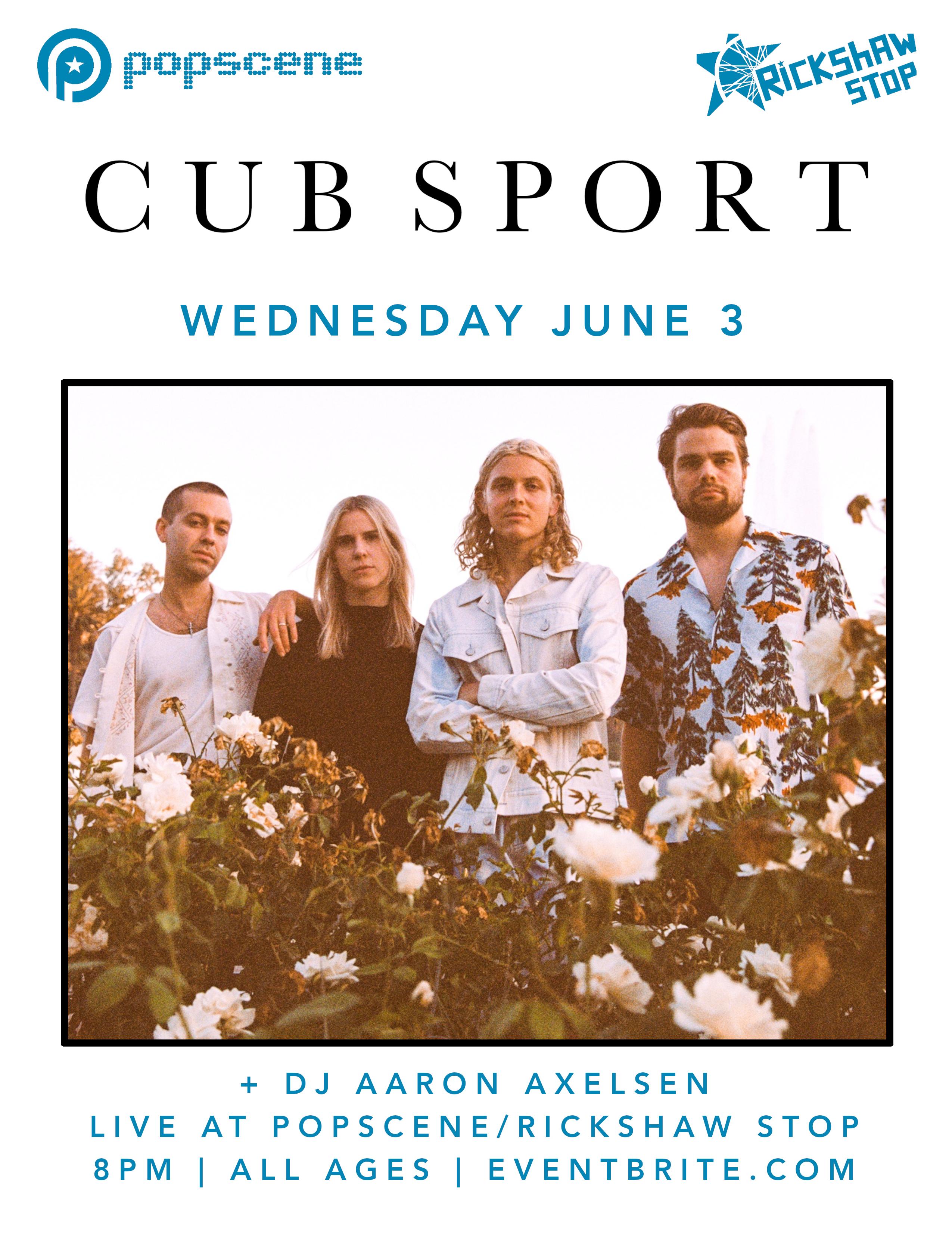 CUB SPORT with support TBA