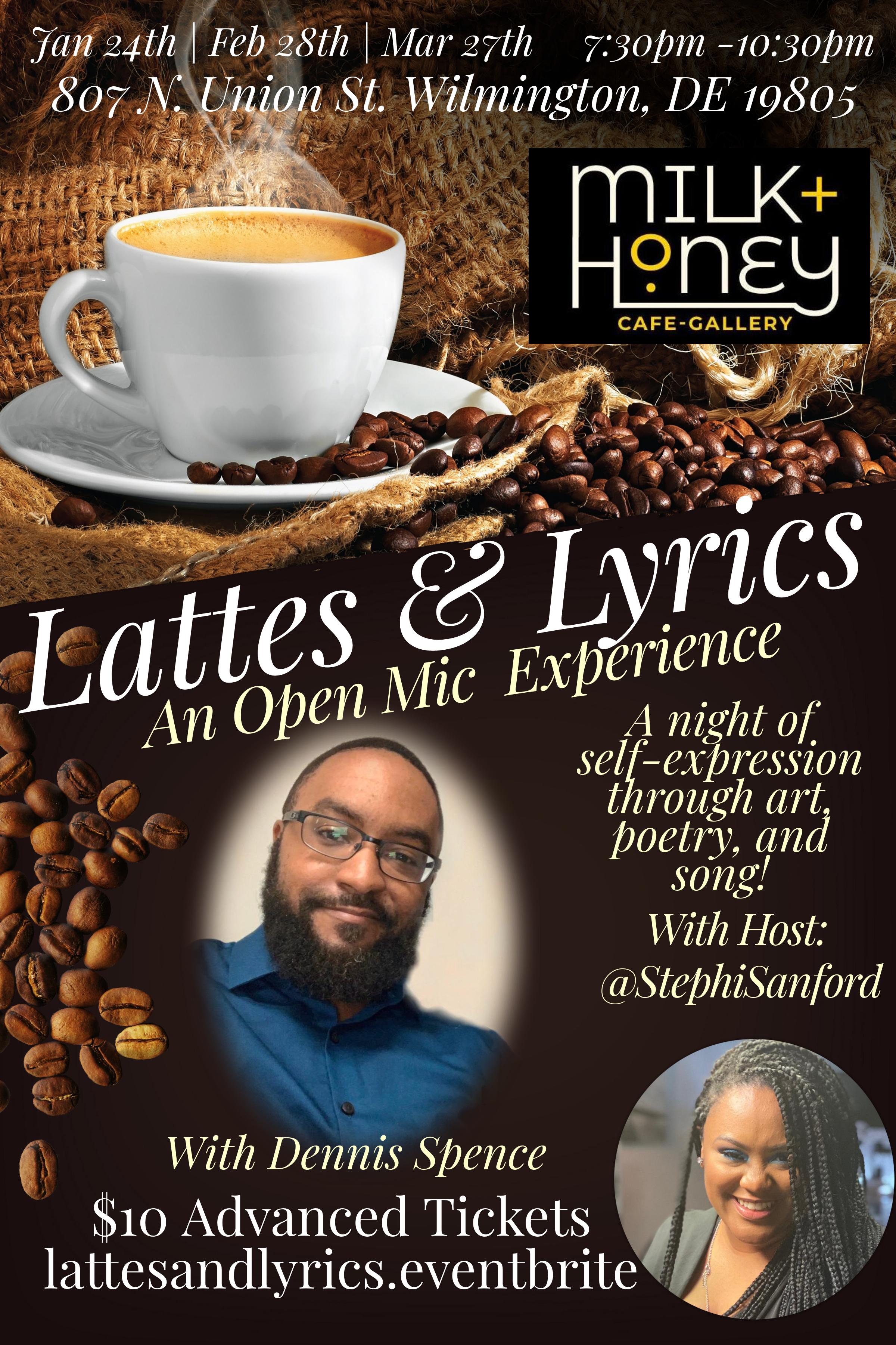Lattes And Lyrics- An Open Mic Experience