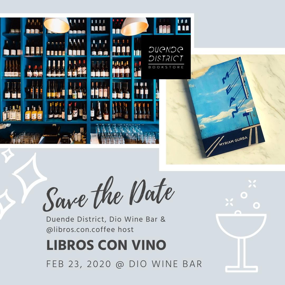February LIBROS CON VINO Book Group