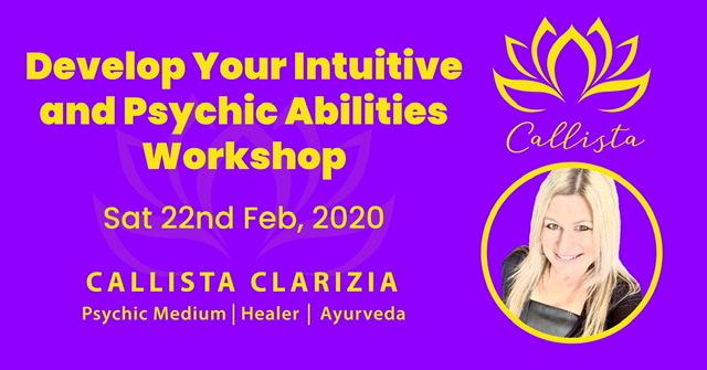 Develop Your Intuitive and Psychic Abilities Workshop