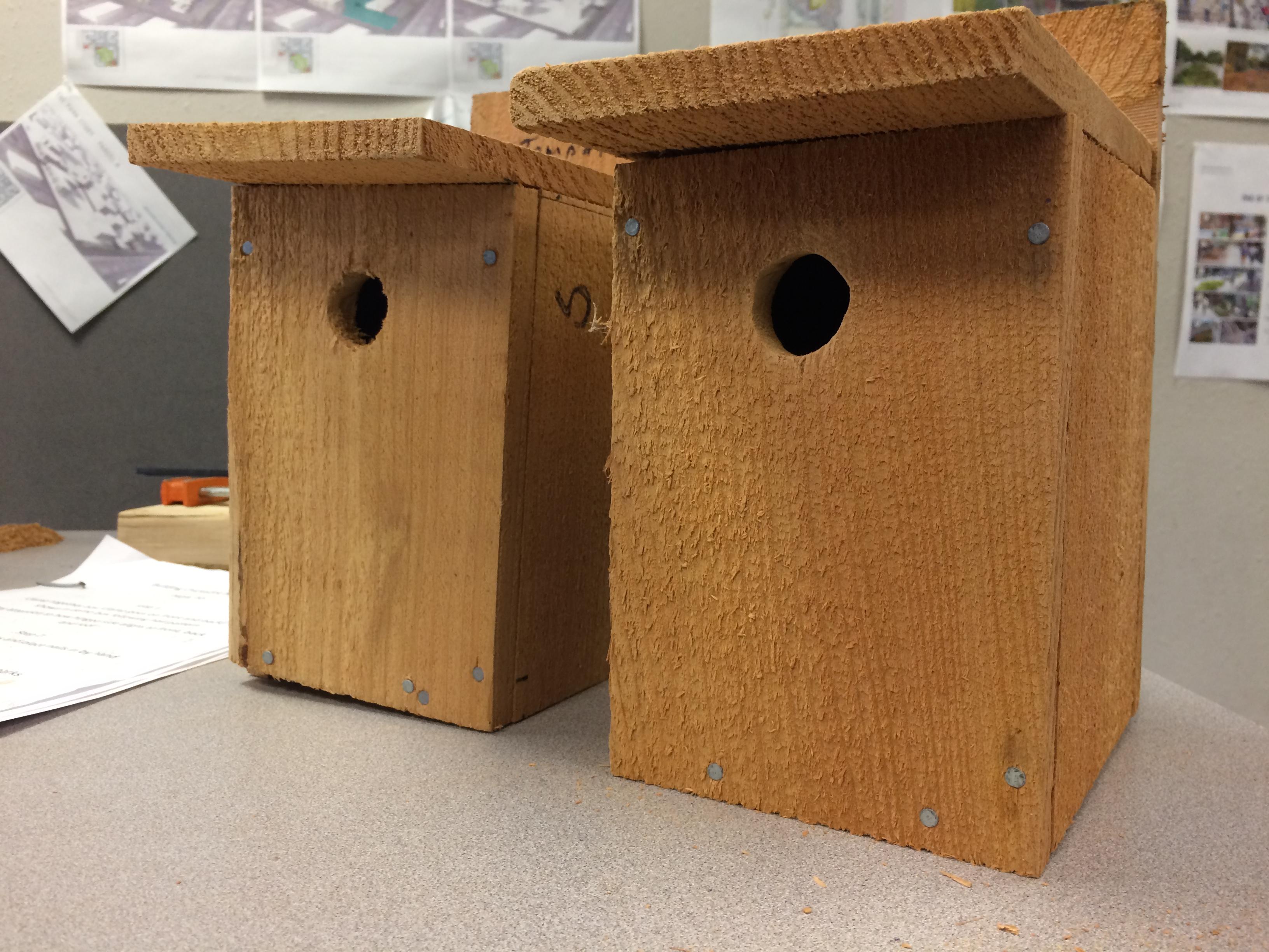 SOLD OUT- Birdhouse Building Workshop at Alma Mater