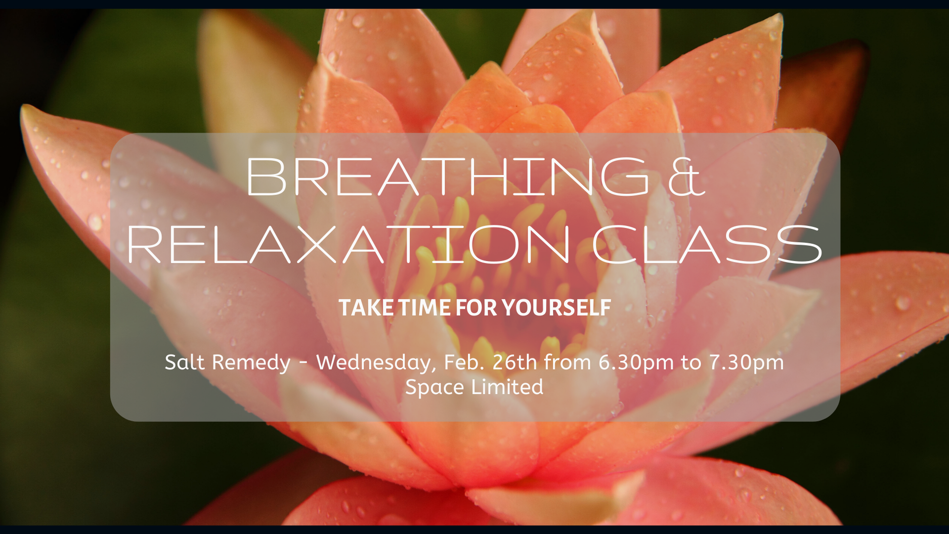 Breathing & Relaxation Class