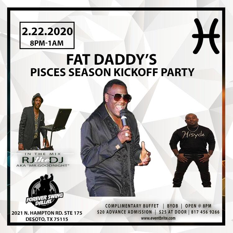 Fat Daddy's Pisces Season Kickoff Party