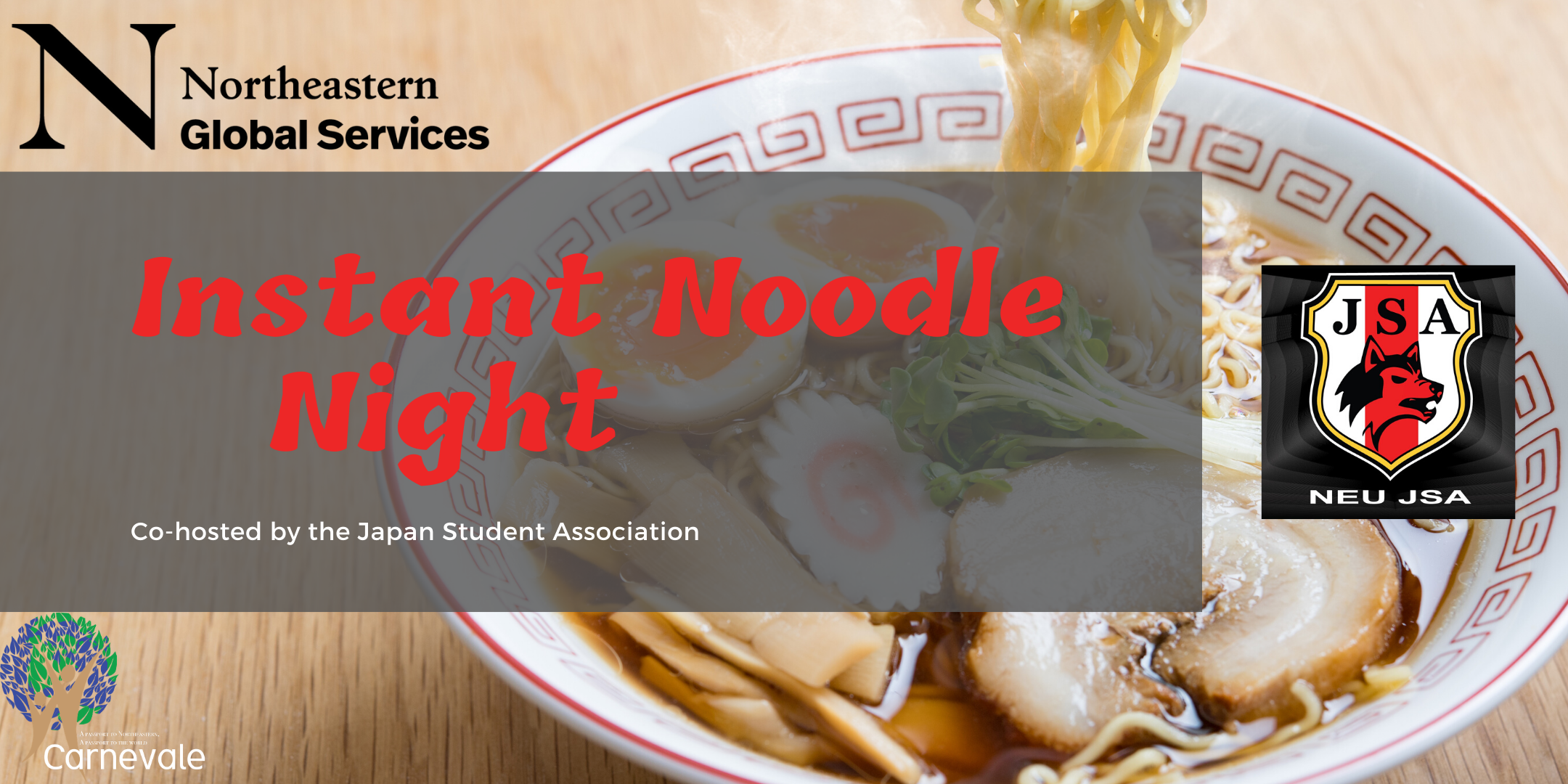 Instant Noodle Night: Co-hosted with the Japanese Student Association
