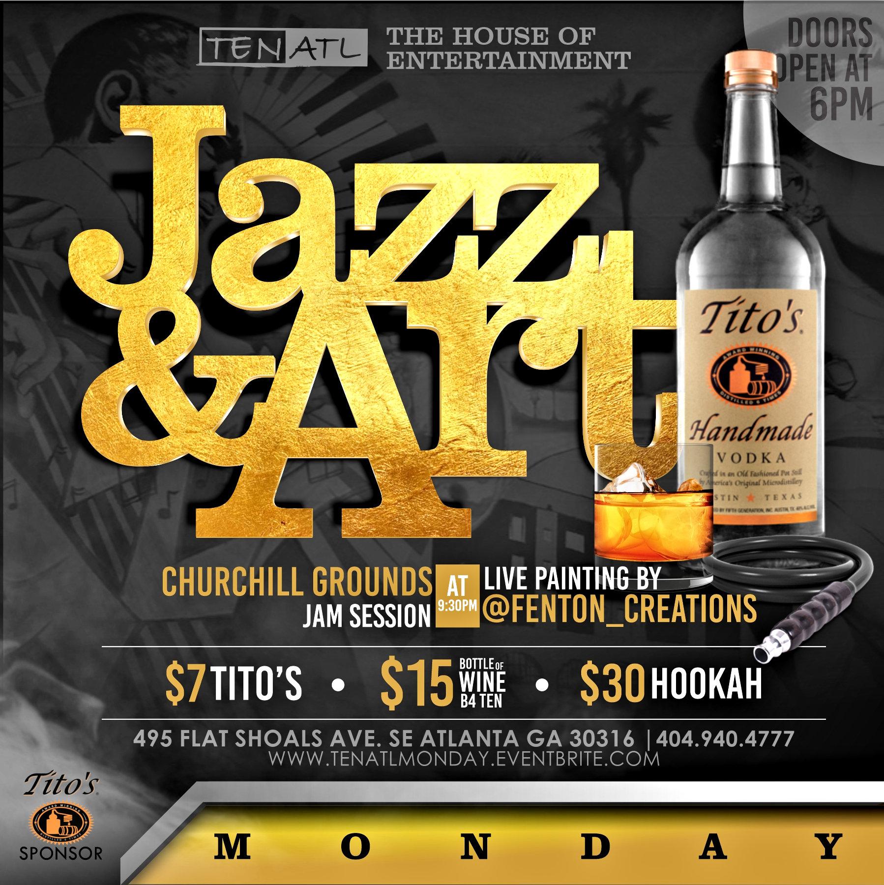 Tito's Vodka presents Jazz & Art Monday