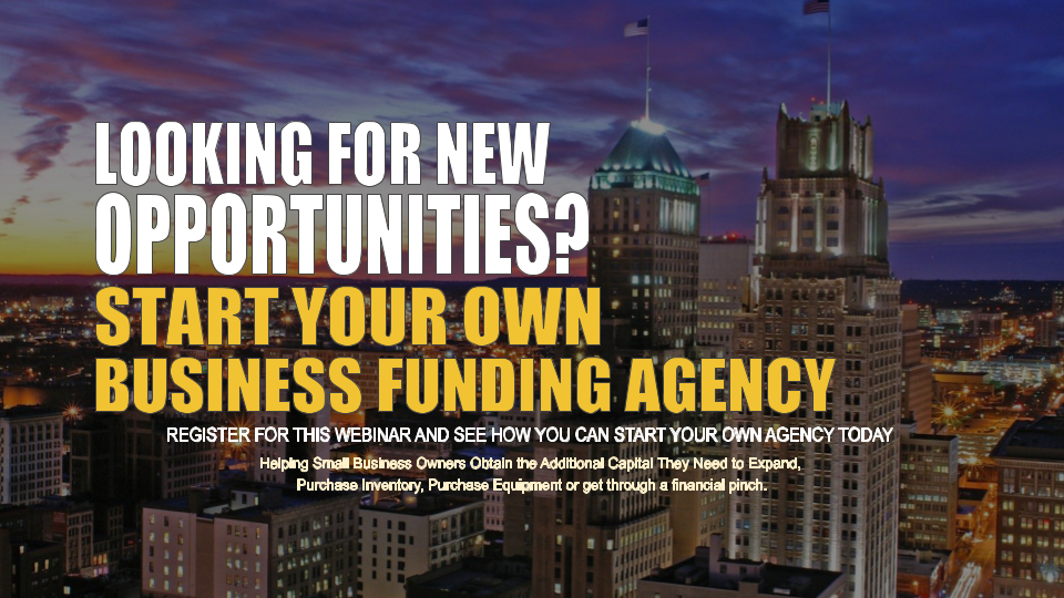 Start your Own Business Funding Agency Newark, NJ