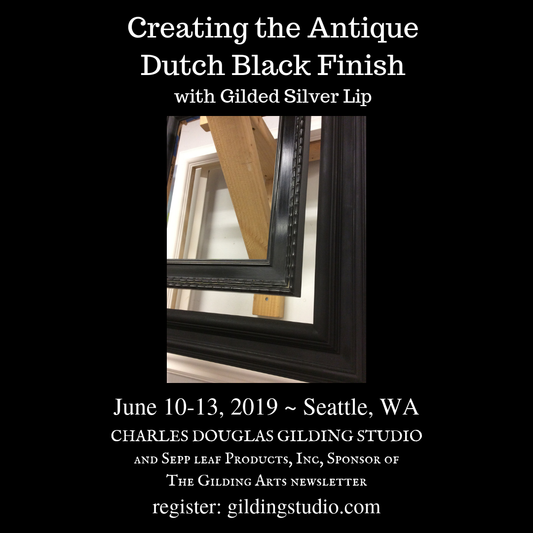 4-Day Seattle~Creating the Antique Dutch Black Finish