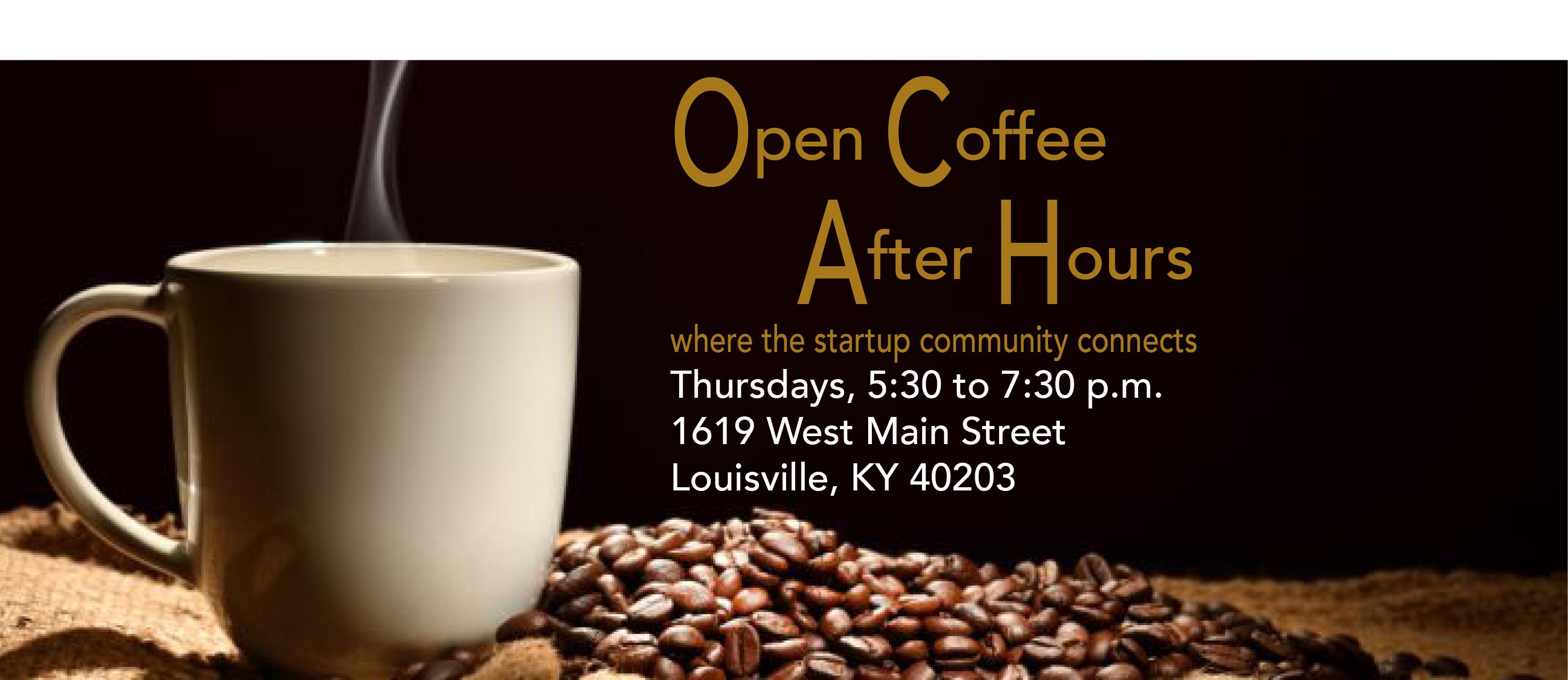 Open Coffee After Hours: Where the startup community connects
