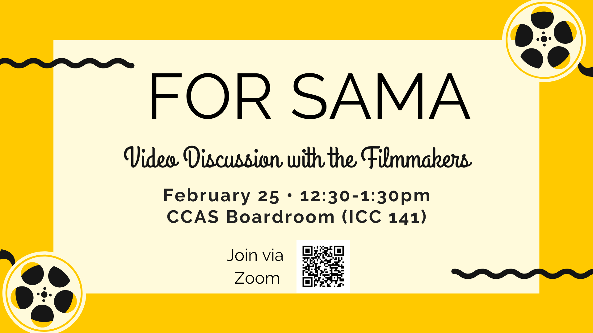 For Sama: Discussion with the Filmmakers