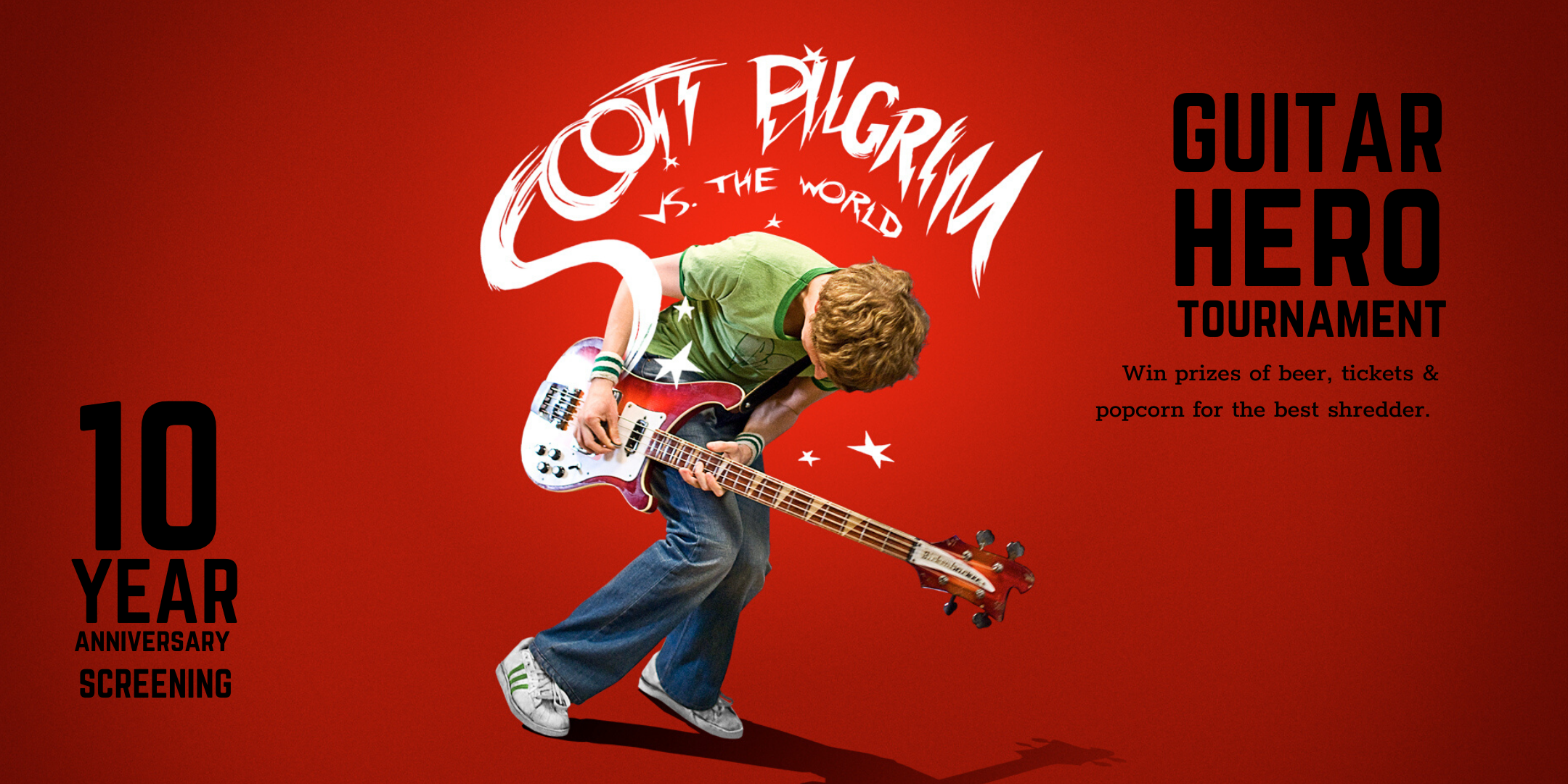 Scott Pilgrim vs the World + Guitar Hero Tournament! 28 FEB 2020