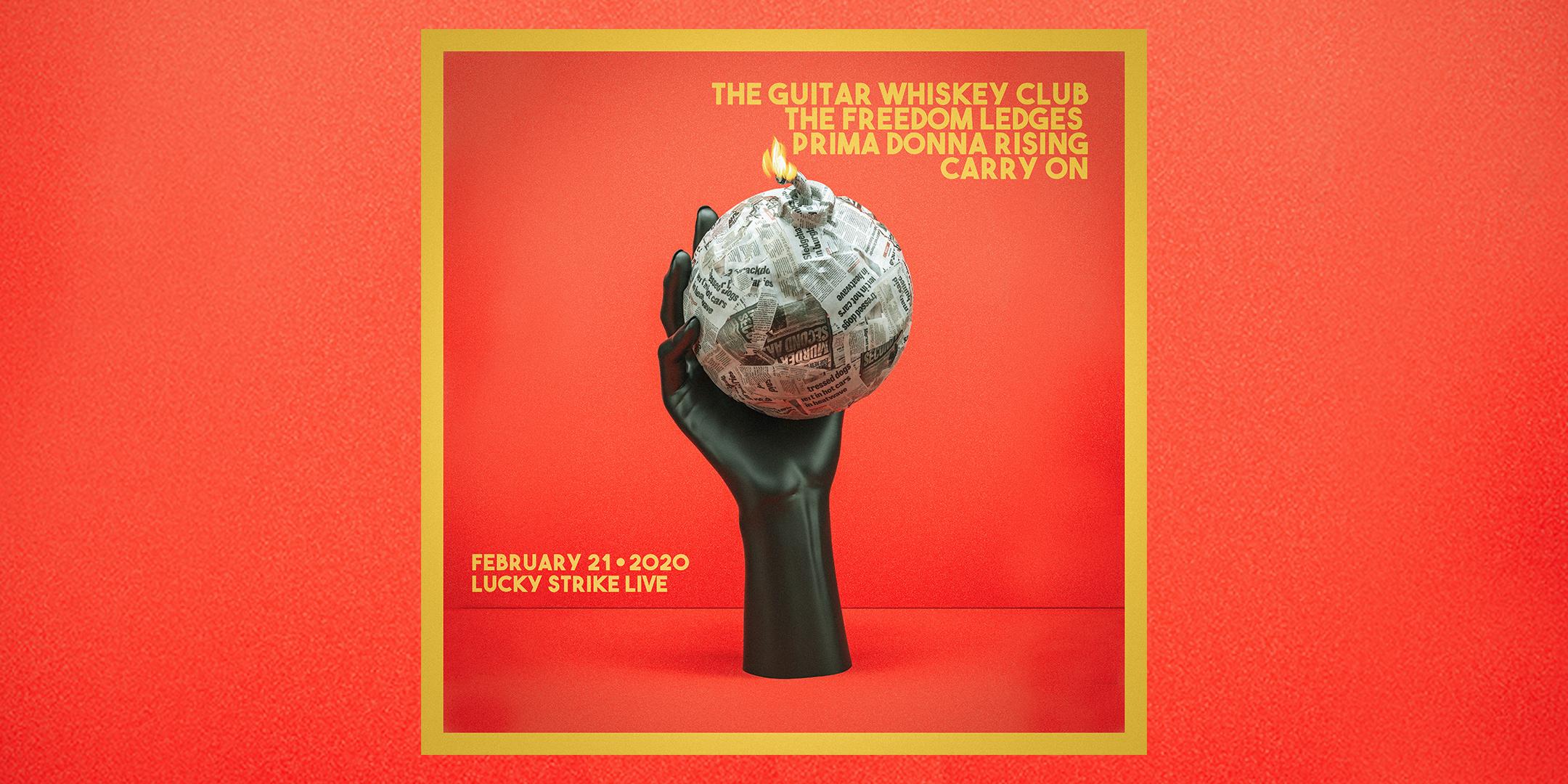 THE GUITAR AND WHISKEY CLUB AT LUCKY STRIKE LIVE